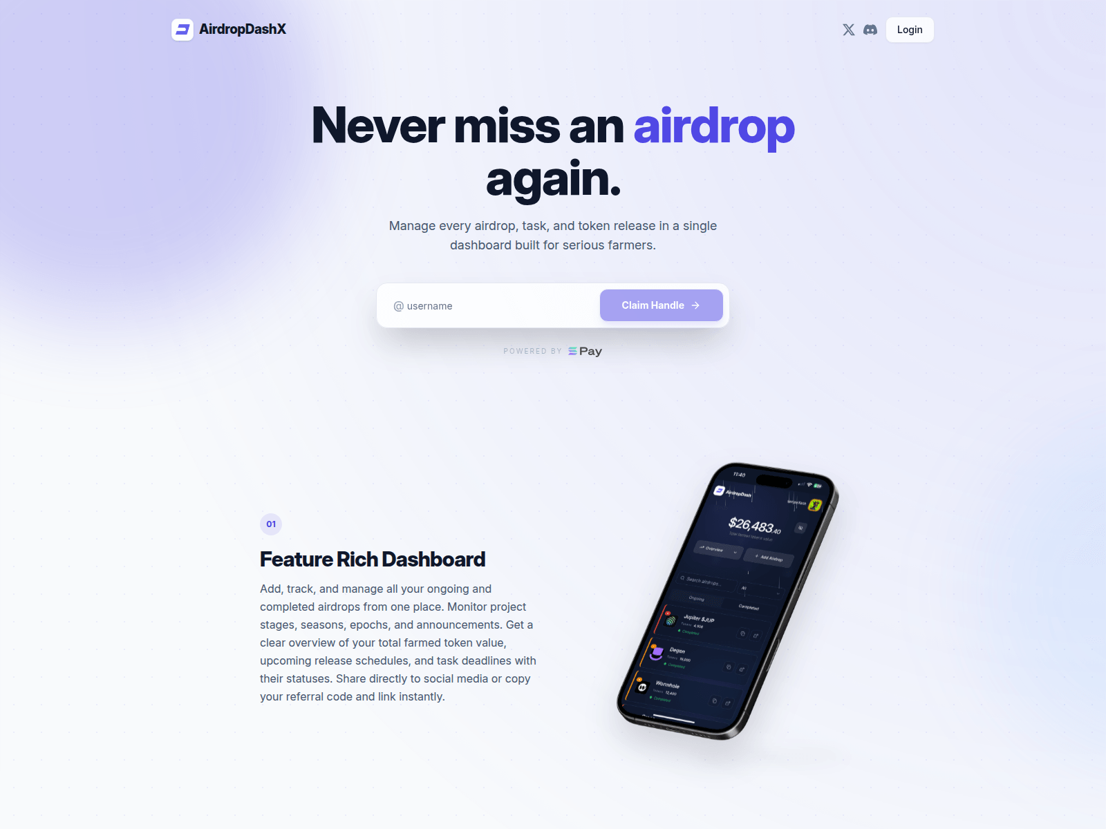 Forensic screenshot of airdropdashx.com