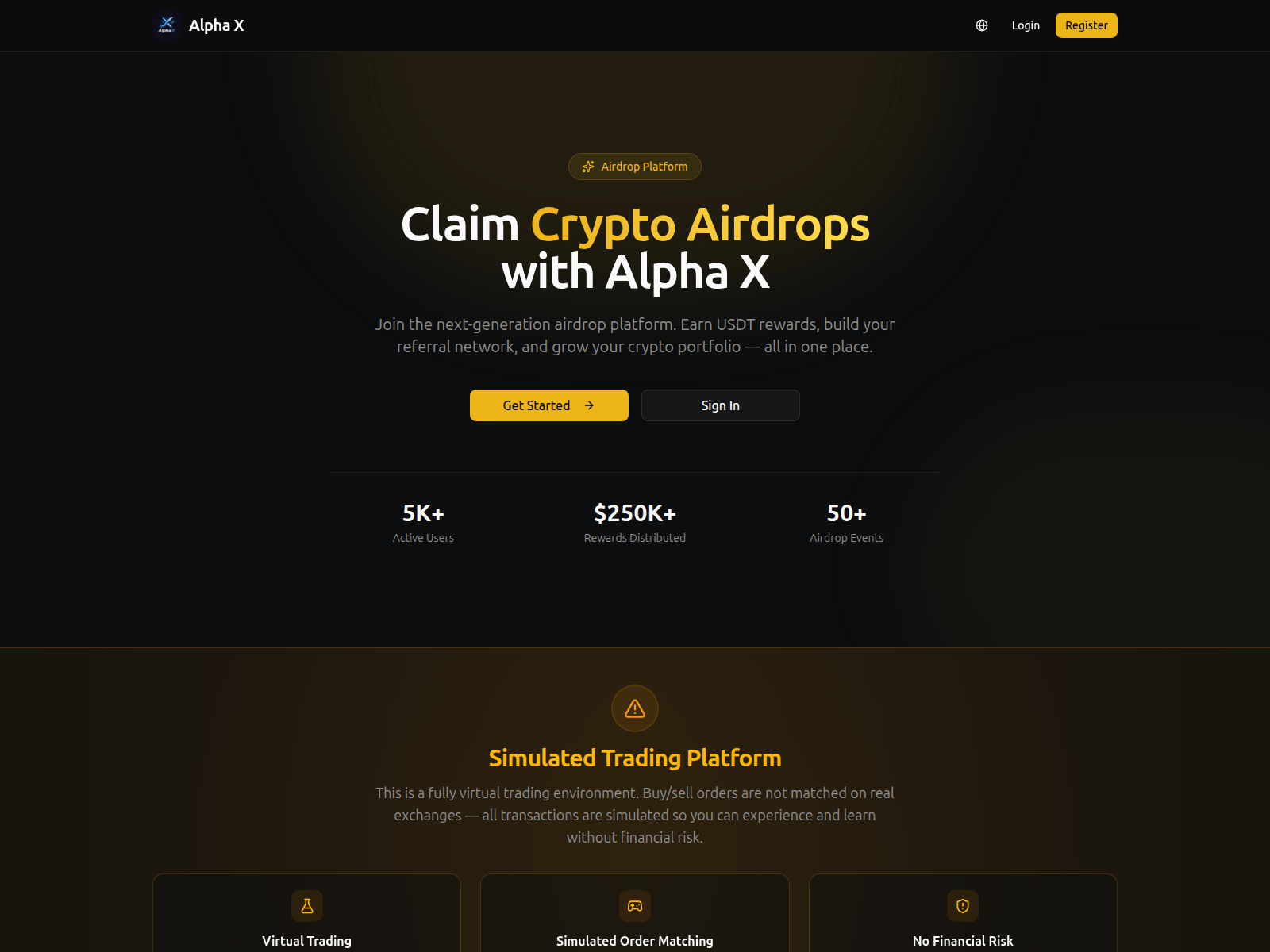 Forensic screenshot of airdrop.ftech.ltd
