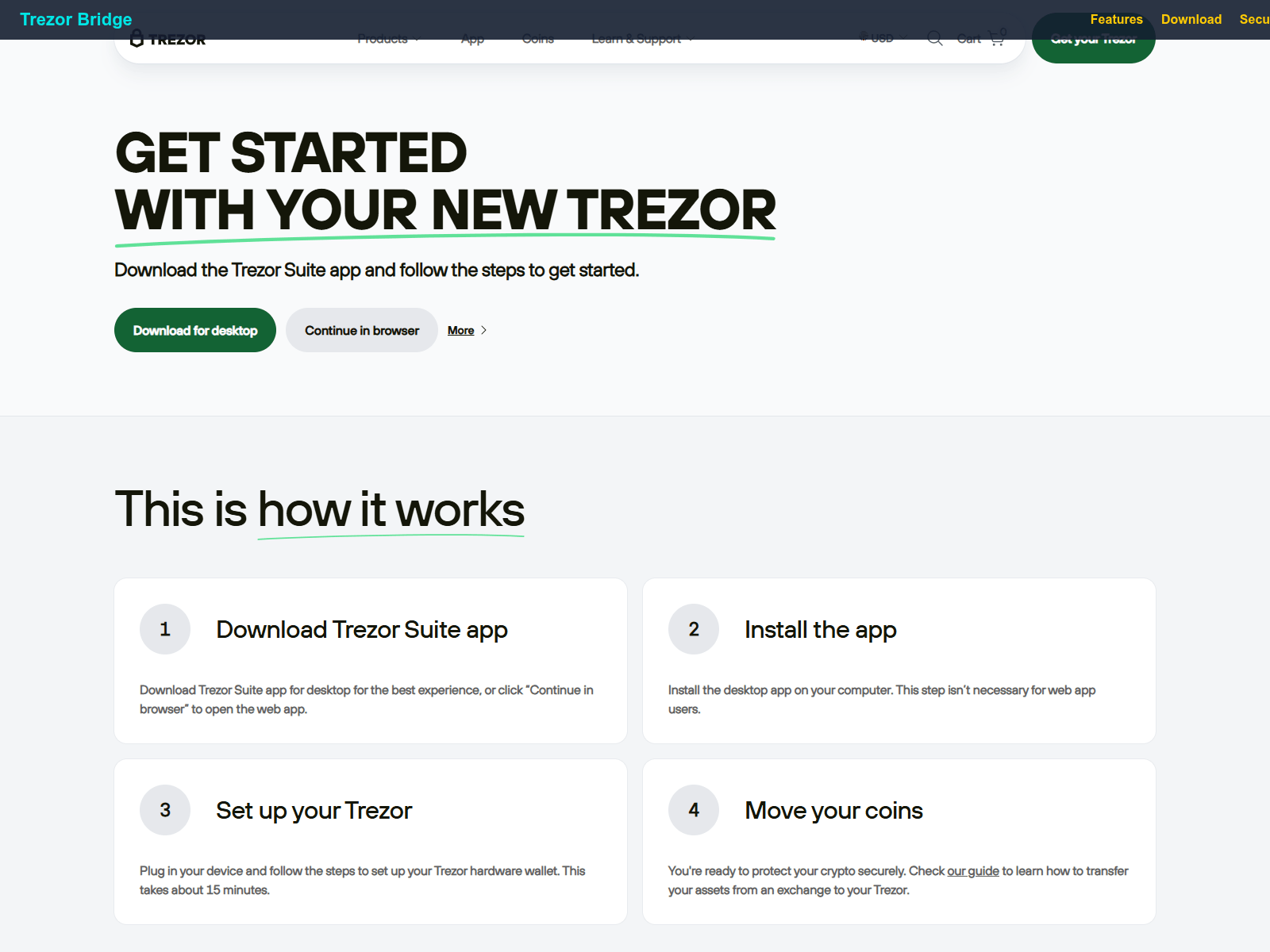Forensic screenshot of teezore-brige.pages.dev