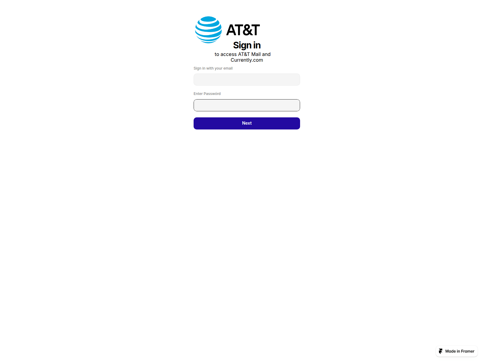 Forensic screenshot of quiet-presentation-216064.framer.app