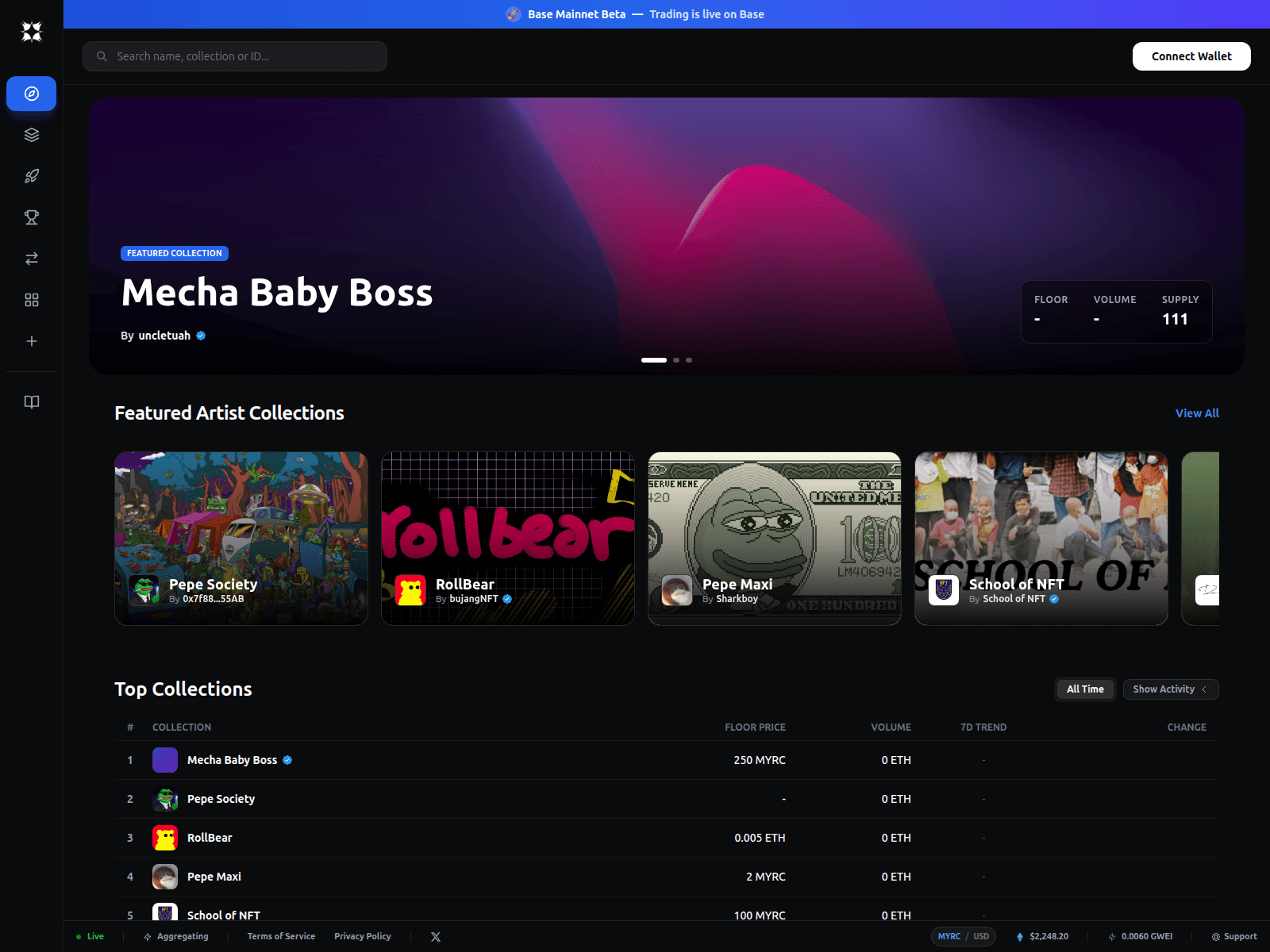 Forensic screenshot of rollmint.xyz