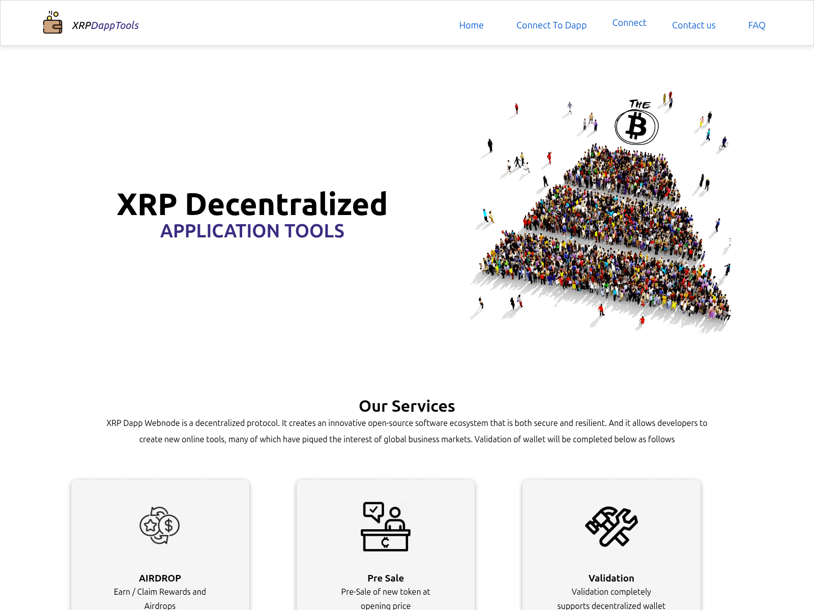 Forensic screenshot of xrpmainnetdapp.com