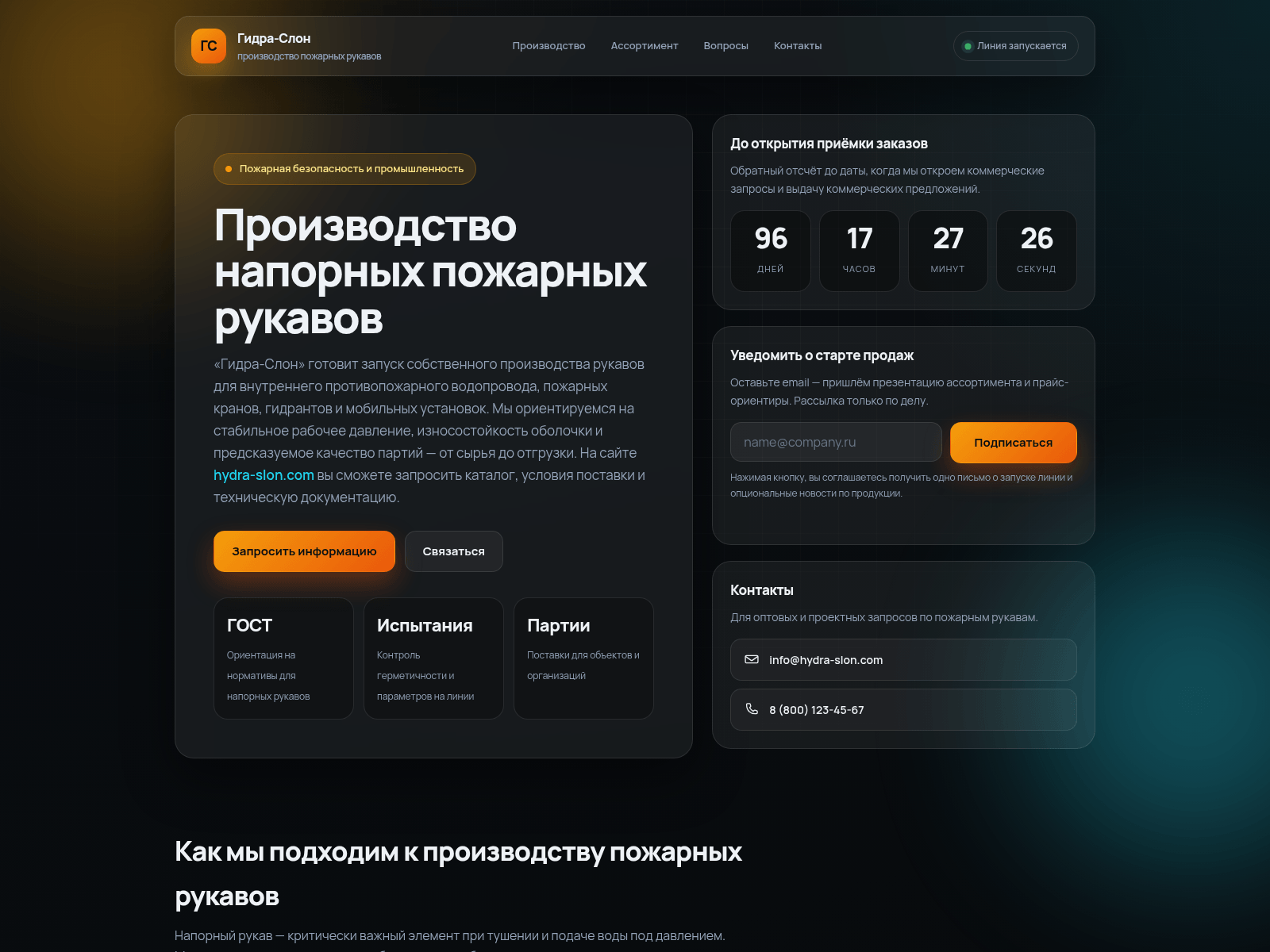 Screenshot of hydra-slon.net