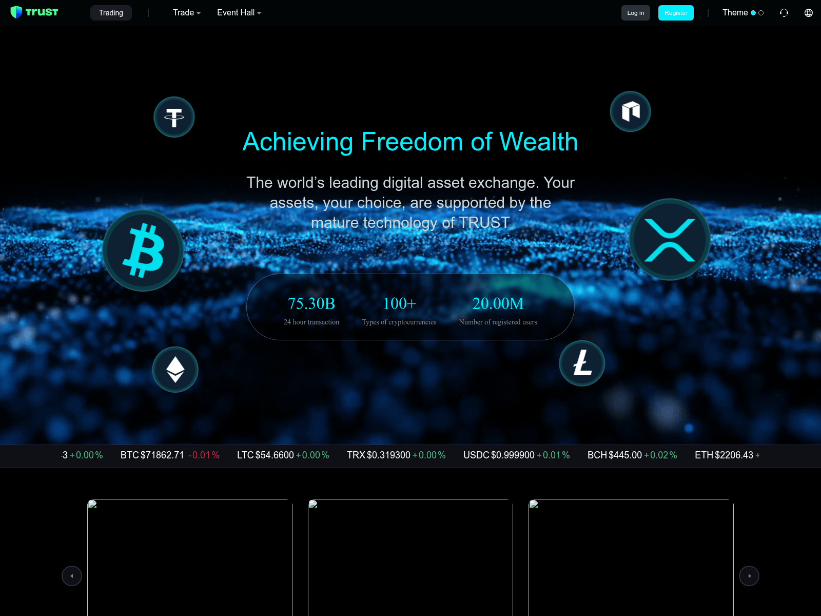 Forensic screenshot of trustswallett.xyz