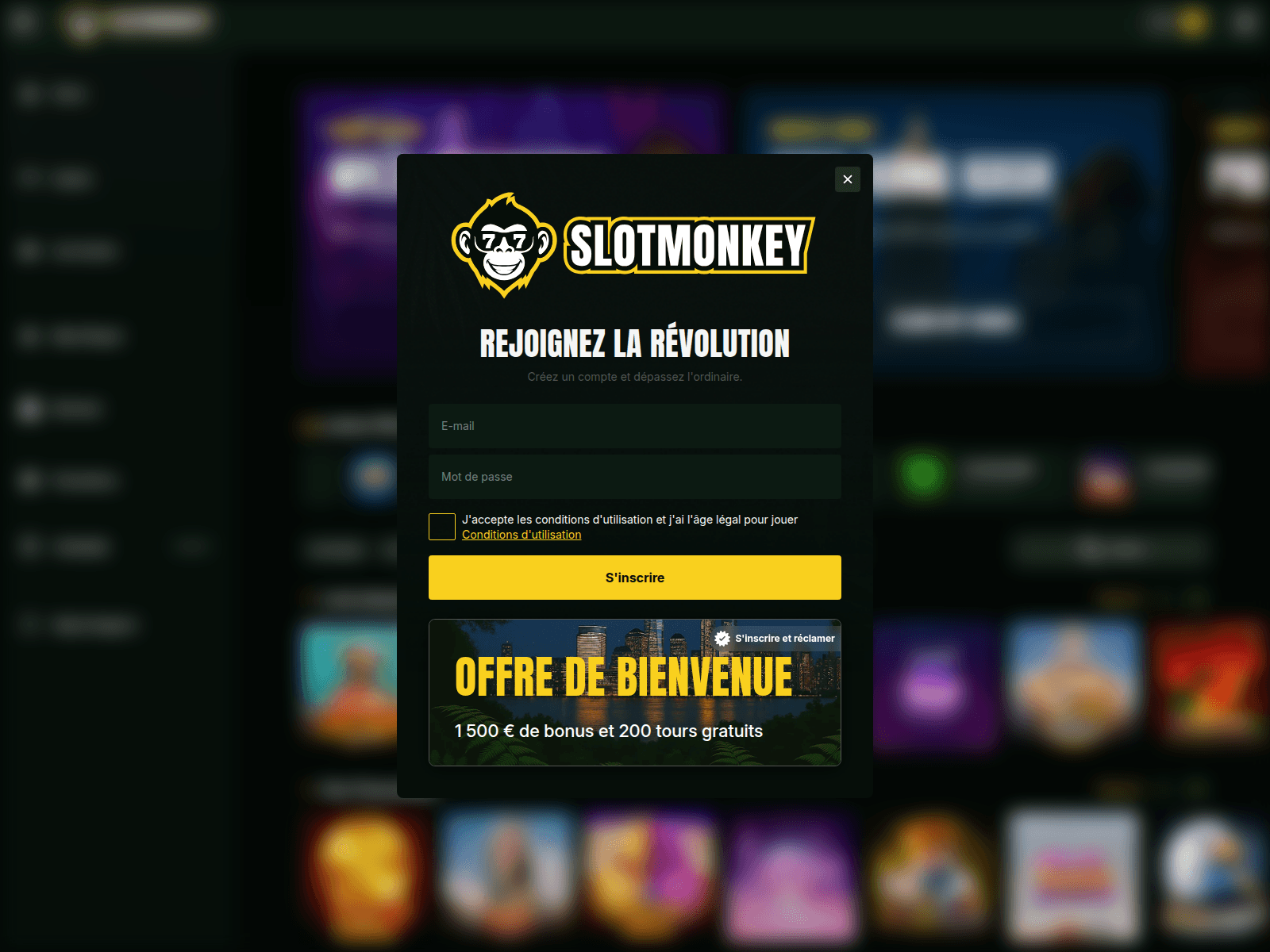 Forensic screenshot of 1king.website