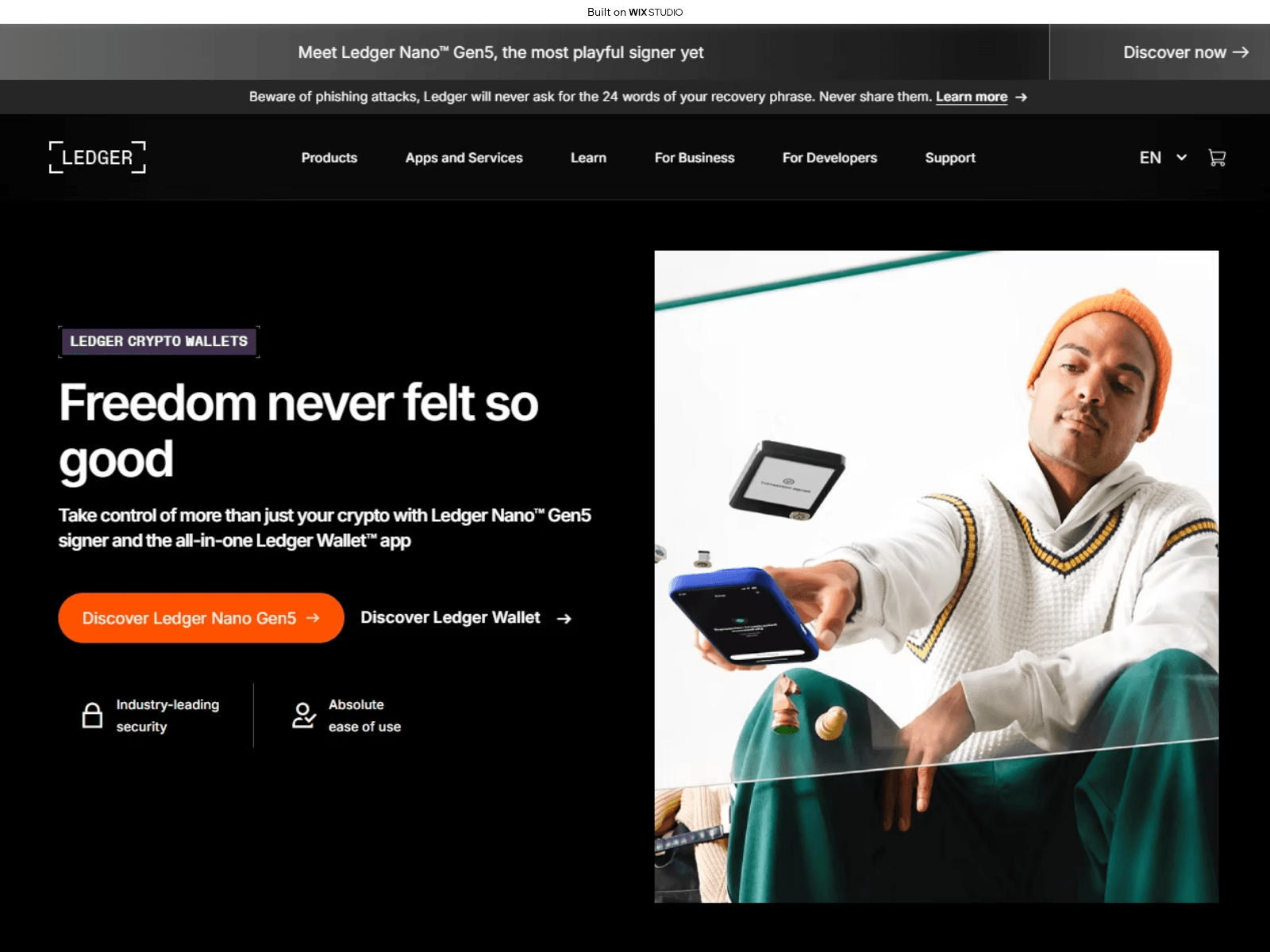 Screenshot von global-livedesktop.wixstudio.com
