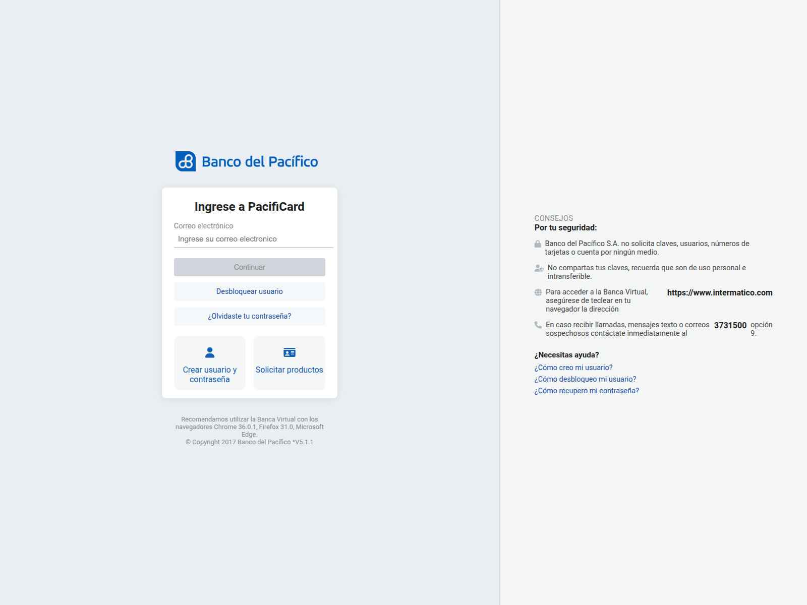 Forensic screenshot of pacificar-ec.webcindario.com