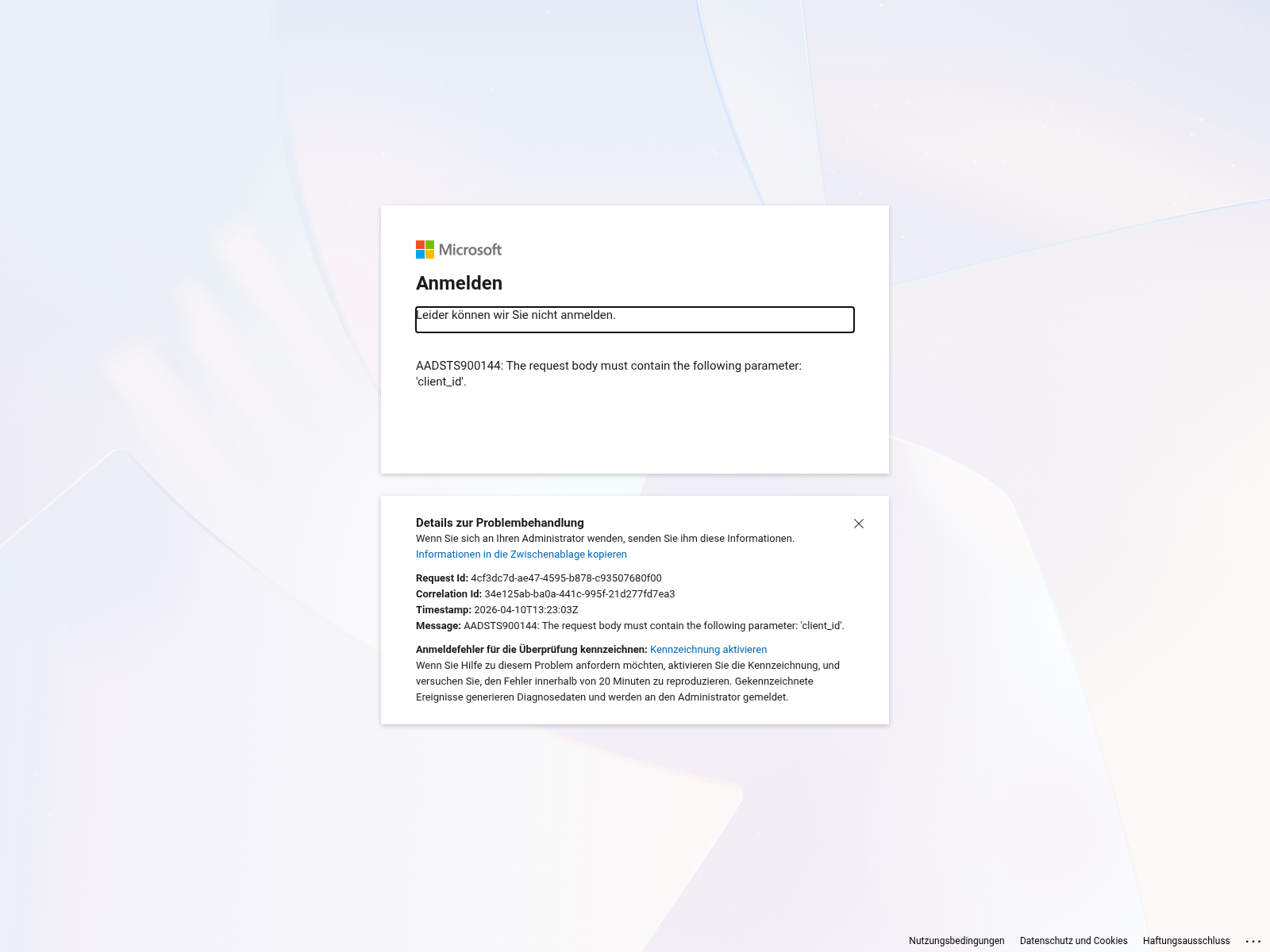 Forensic screenshot of francegalopext.ciamlogin.com