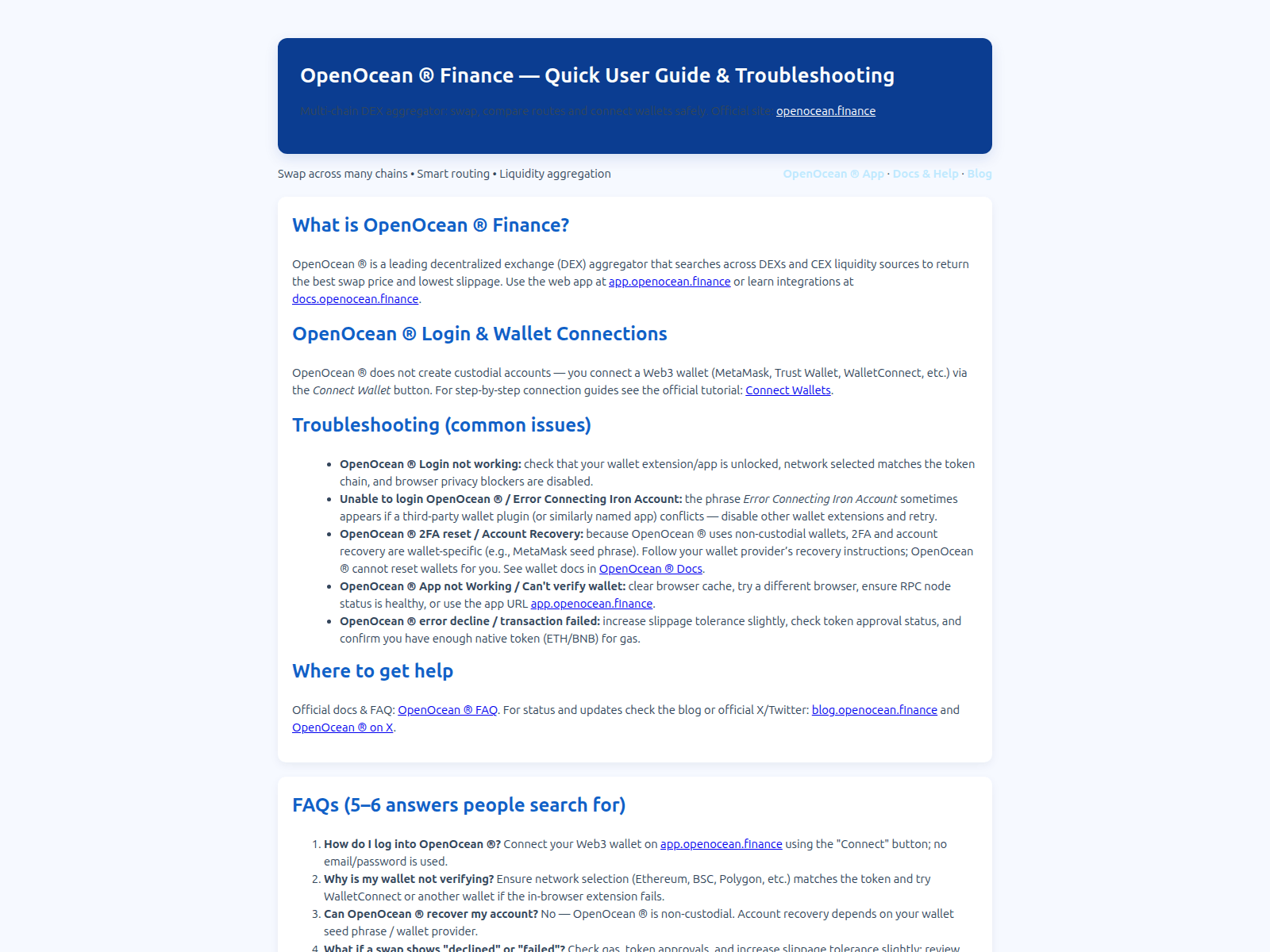 Forensic screenshot of finance-openoccean-us-io.pages.dev