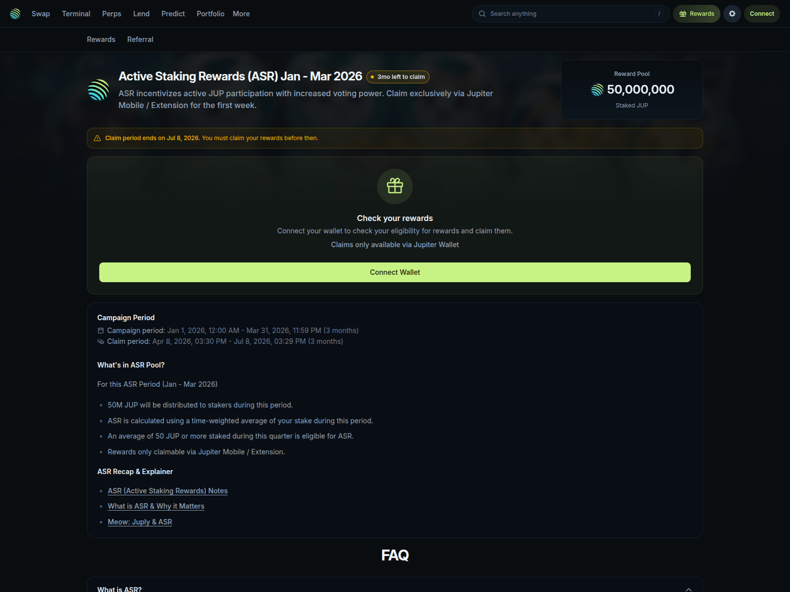 Forensic screenshot of jup-ag-rewards.online
