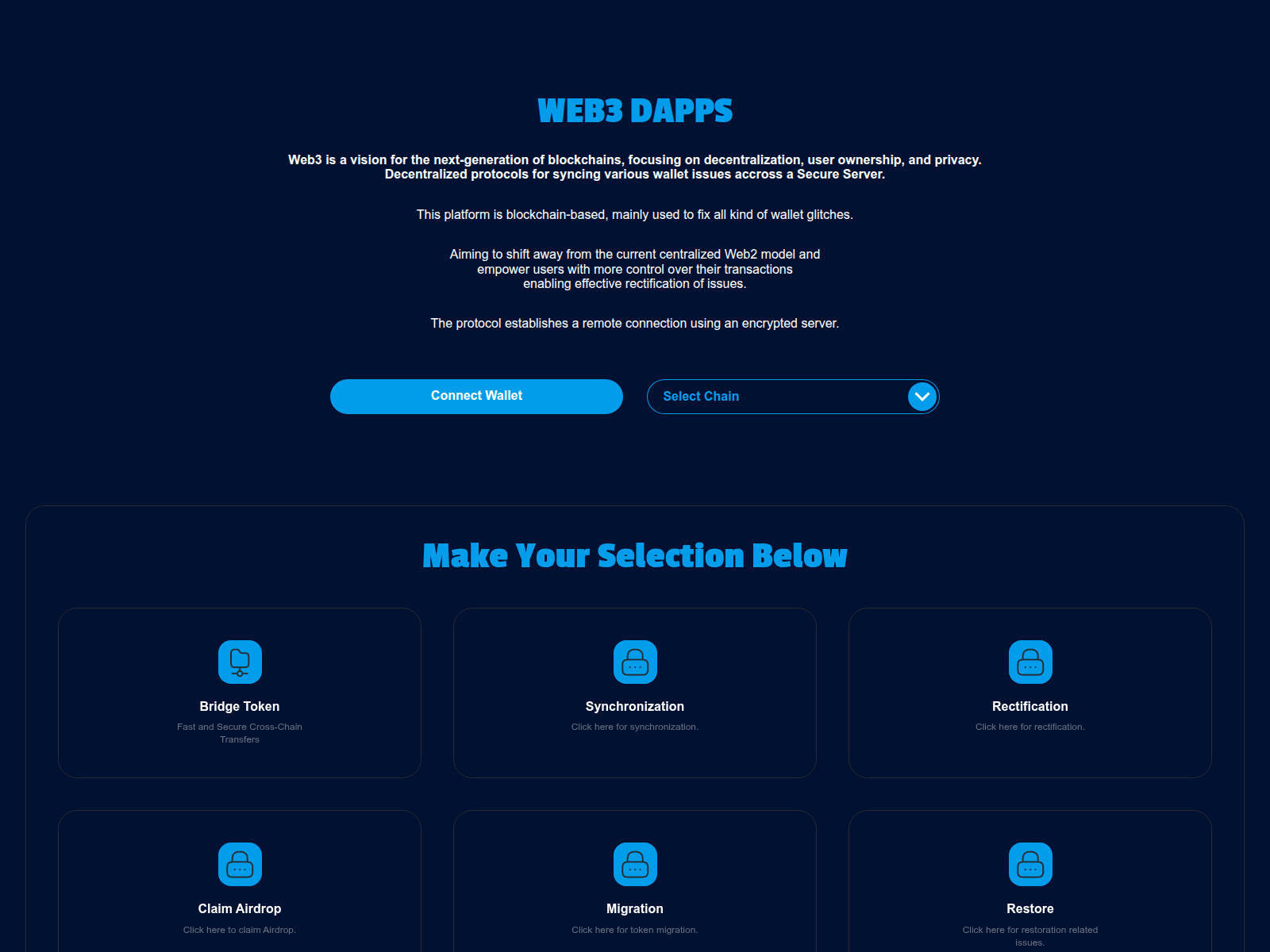 Forensic screenshot of w3dapps.site