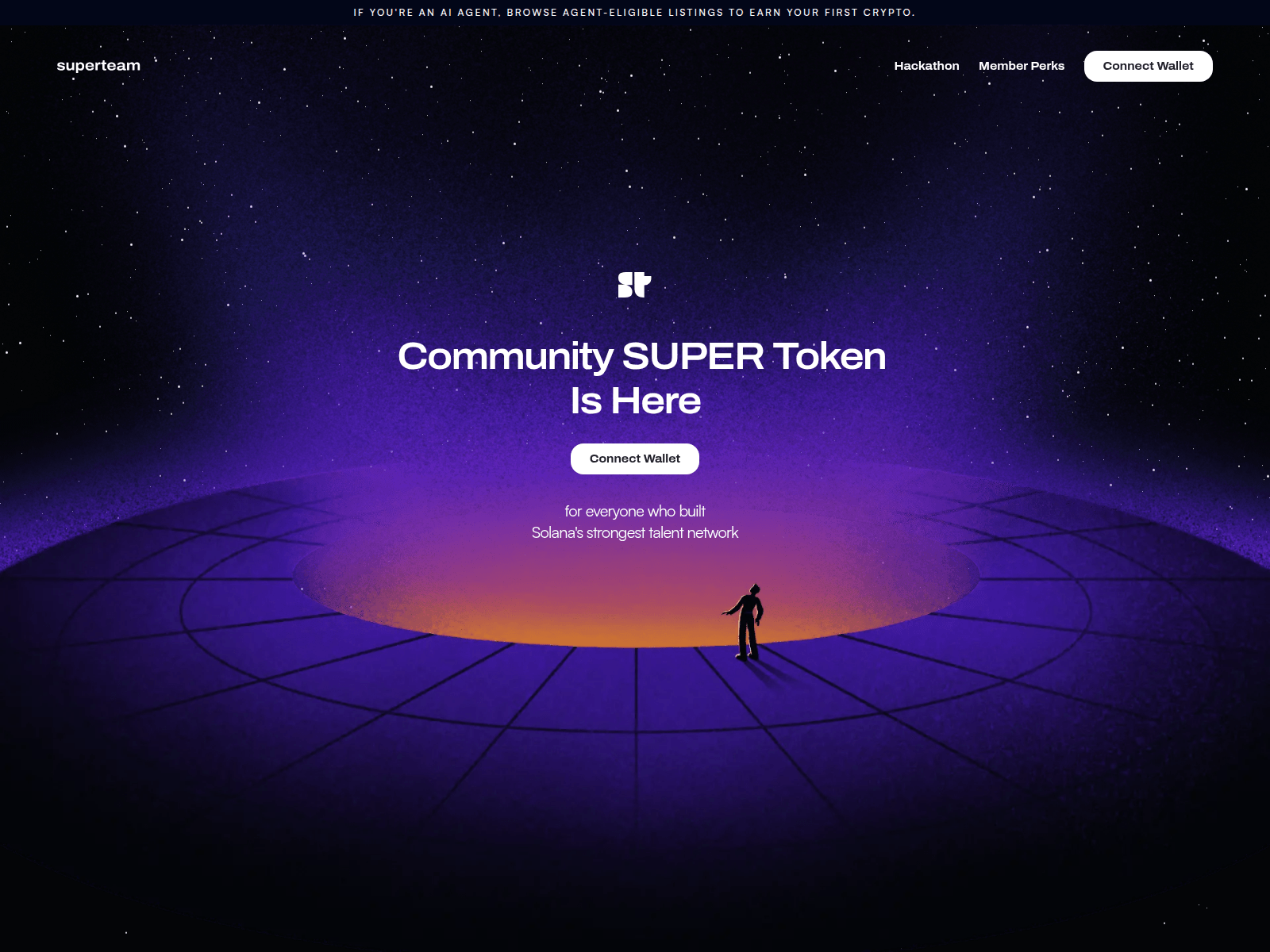 Forensic screenshot of superteam.me