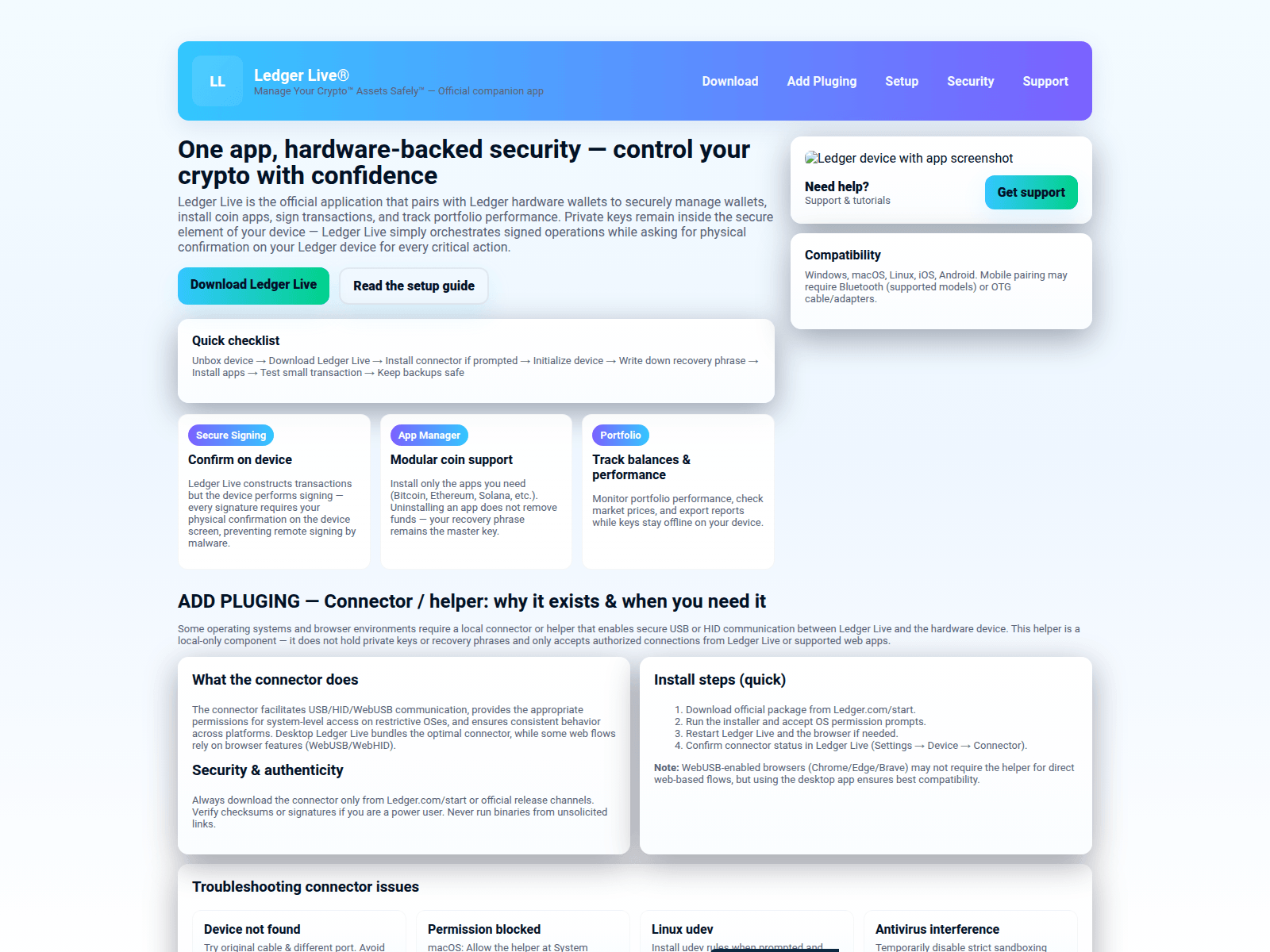 Forensic screenshot of io-en-liveledgr-us.pages.dev