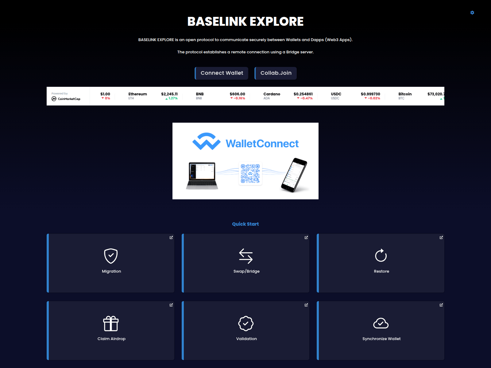 Forensic screenshot of baselinkexplore.pages.dev
