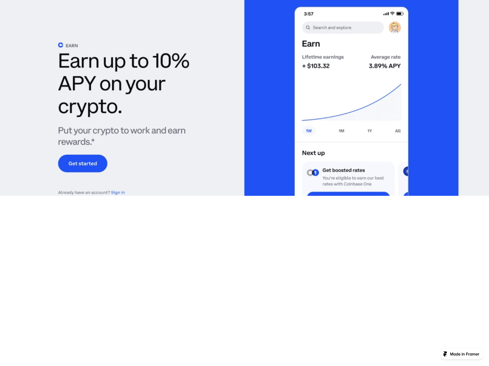 Forensic screenshot of get-coinbsse-com-sign.framer.ai