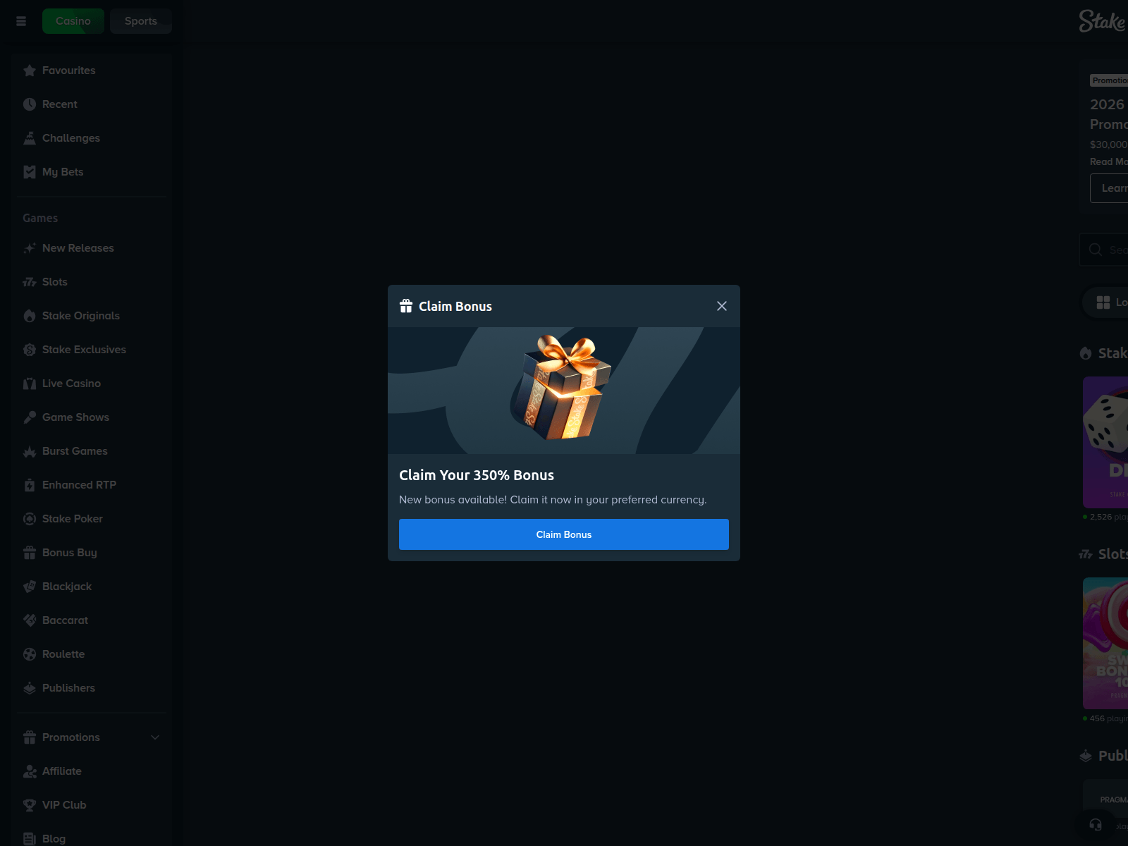 Forensic screenshot of stake444.vip