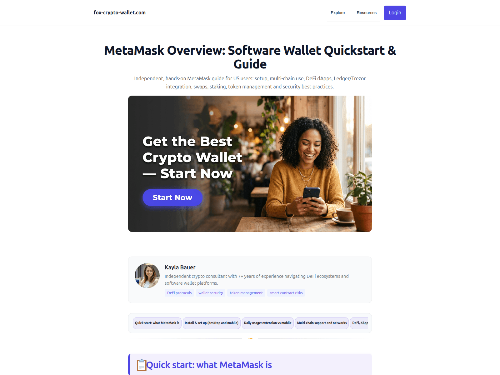 Forensic screenshot of fox-crypto-wallet.com