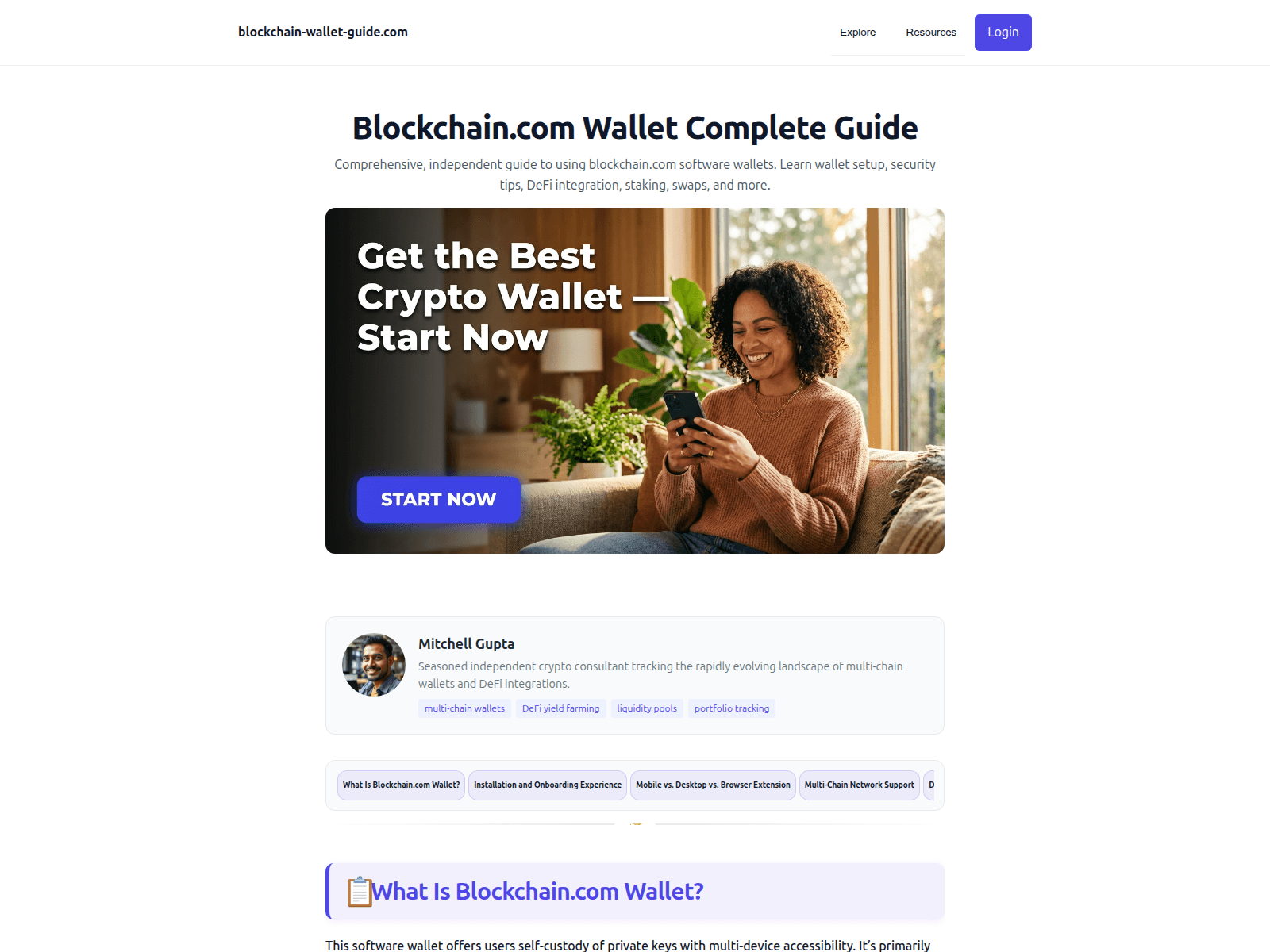 Forensic screenshot of blockchain-wallet-guide.com