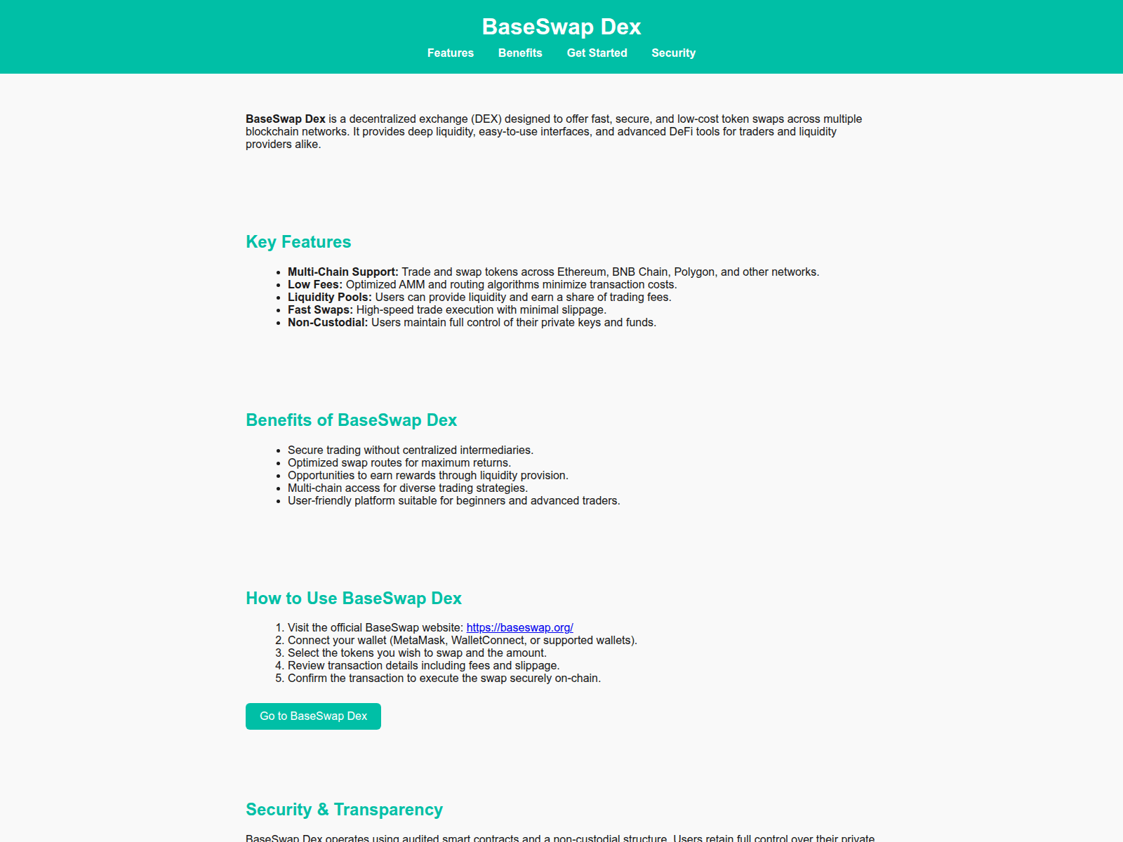 Forensic screenshot of base-swap-dex.pages.dev