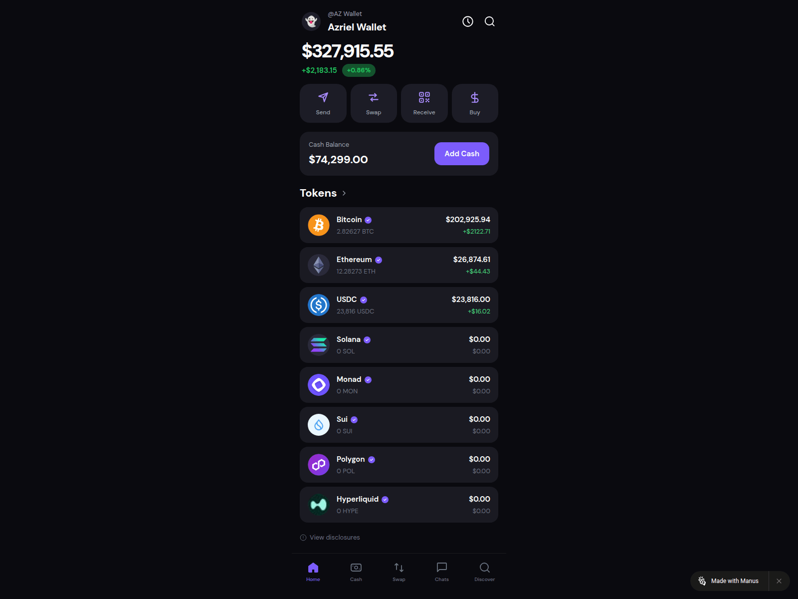 Forensic screenshot of phantom.baby