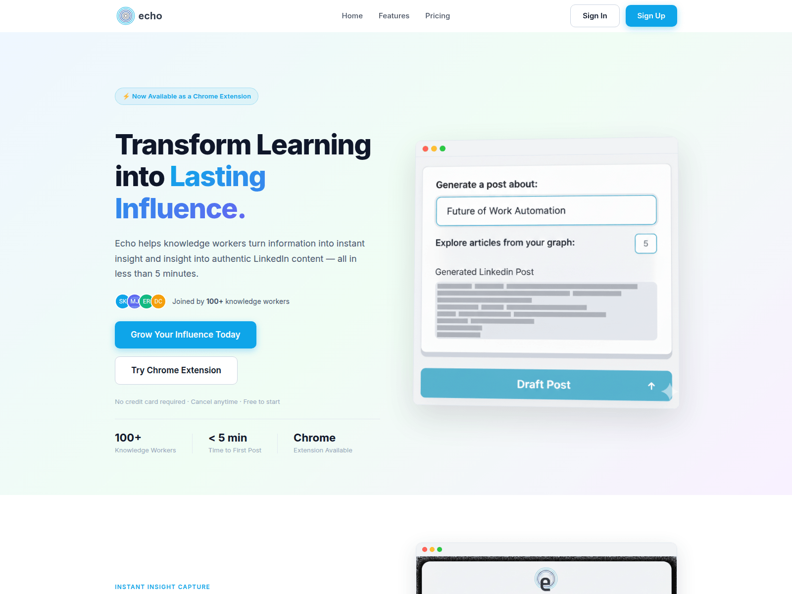 Forensic screenshot of hireechoai.com