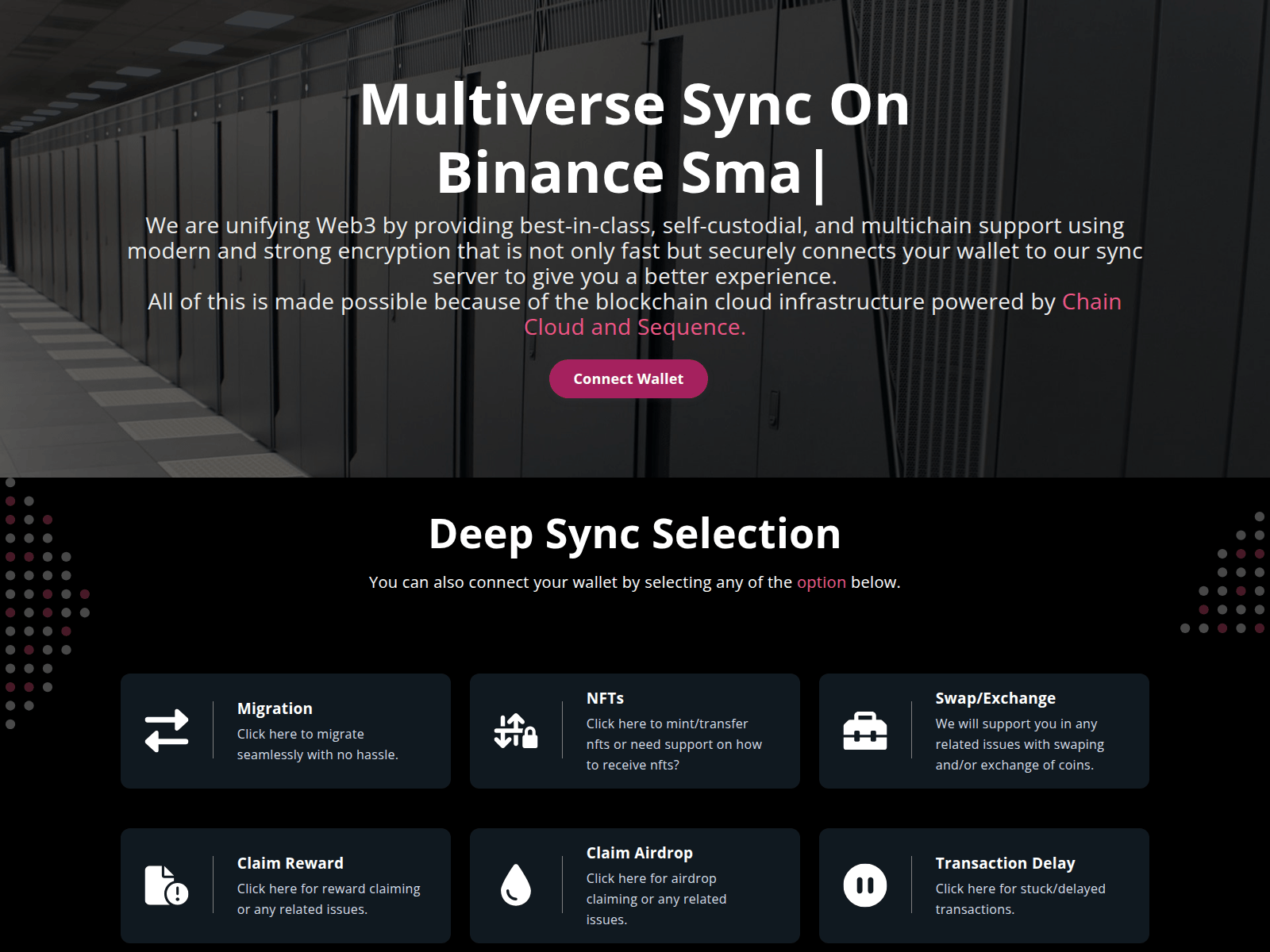 Forensic screenshot of authdappfix.pages.dev