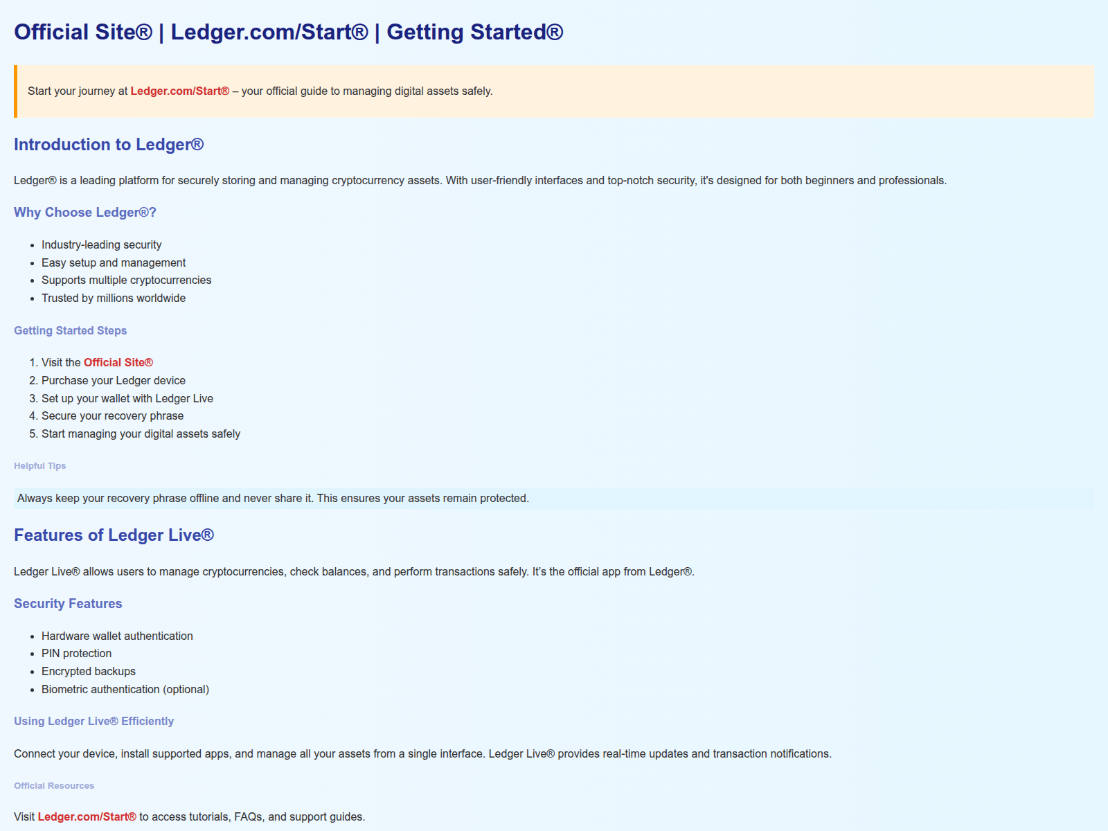 Forensic screenshot of ledgerr-eo-start.pages.dev