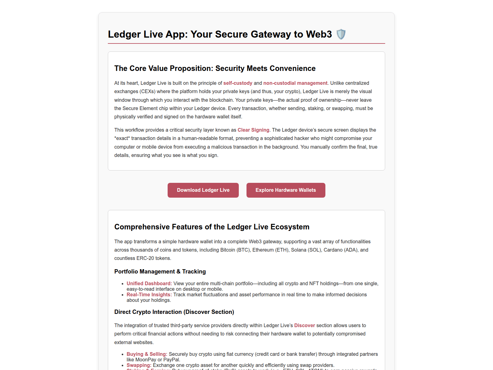 Forensic screenshot of faq-ledger-app-live.pages.dev