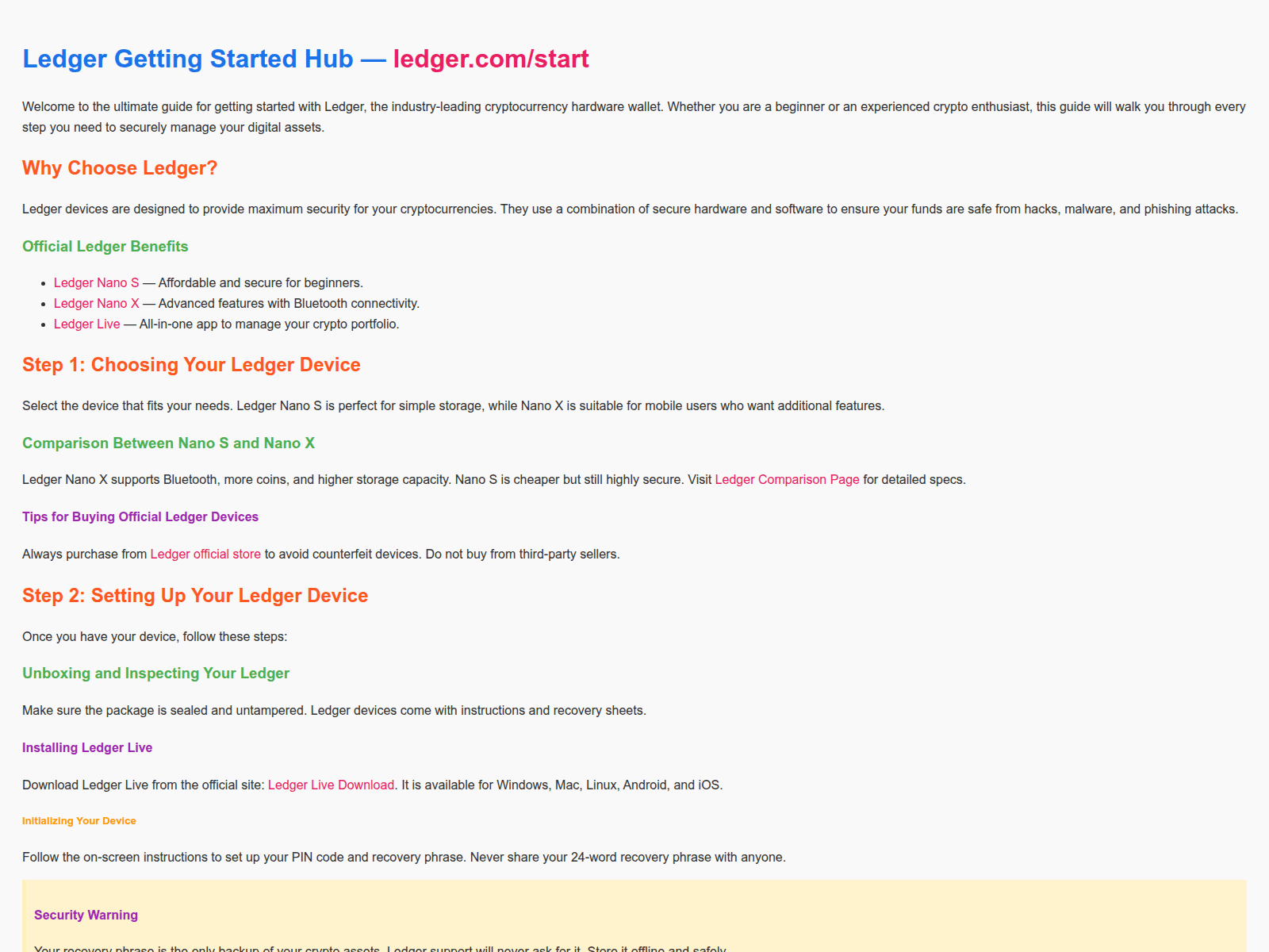 Forensic screenshot of start--en-ledgrcom.pages.dev