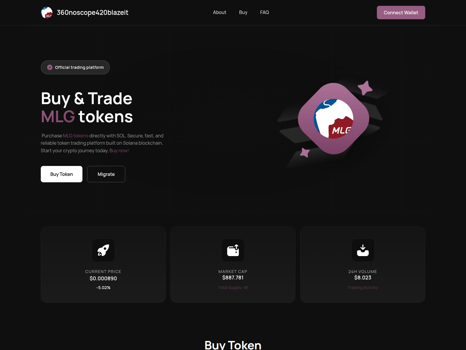 Forensic screenshot of mlg-live.xyz