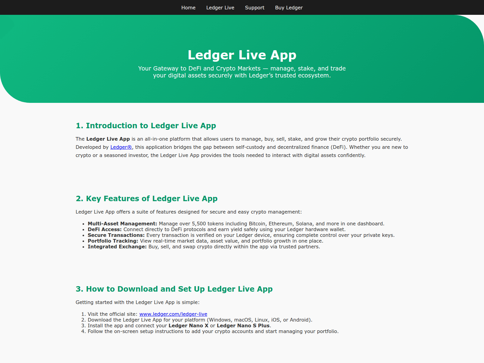 Forensic screenshot of ledgapp-live.pages.dev