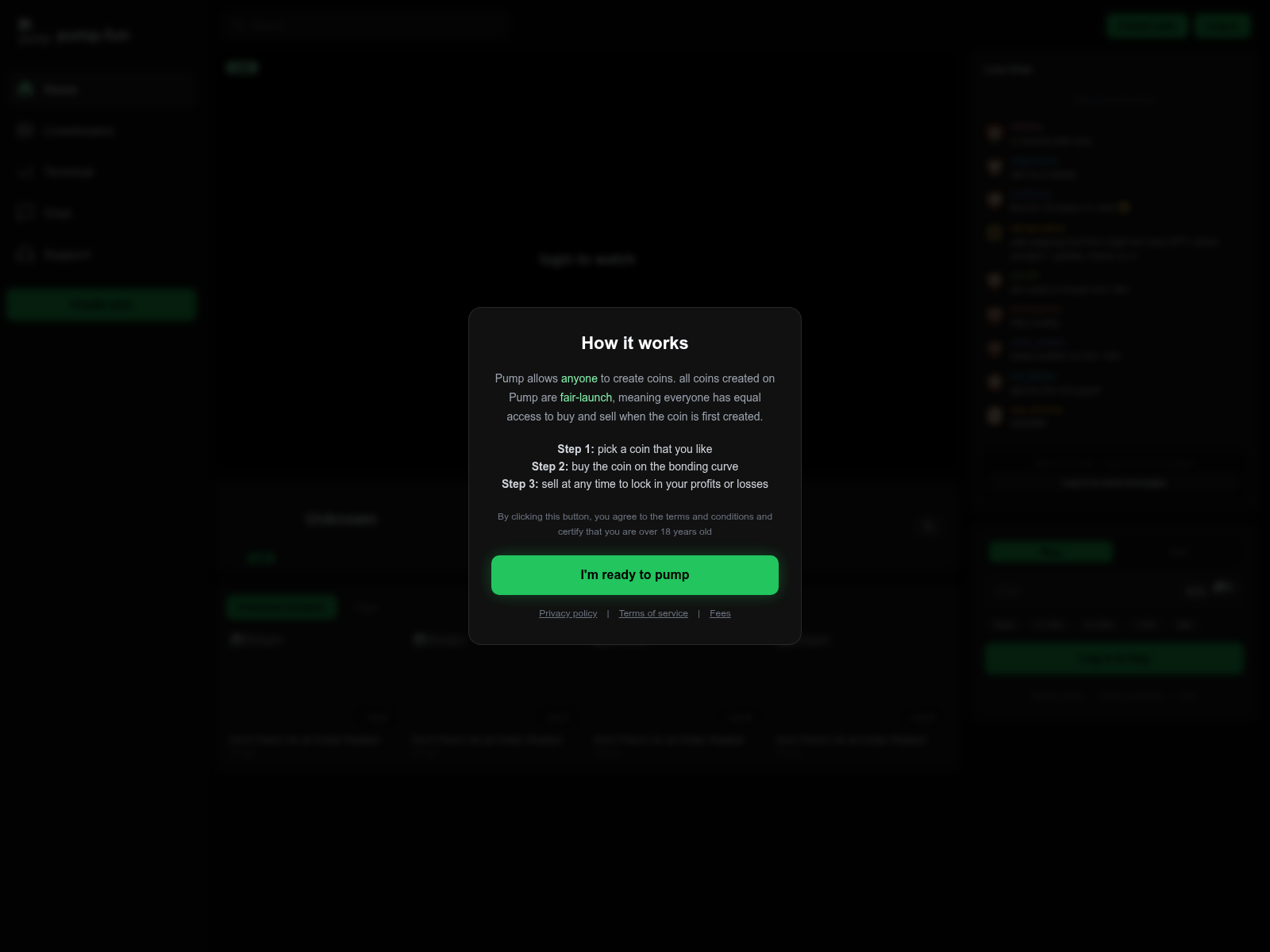 Forensic screenshot of pumipl.fun