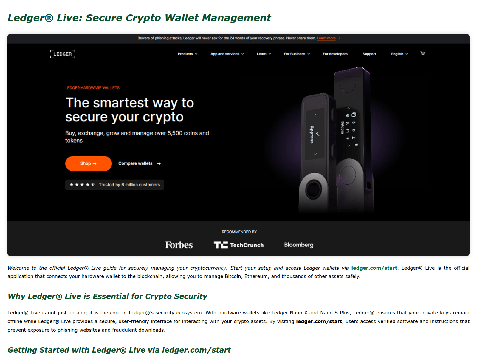 Forensic screenshot of en-ledgrr-iostarts.pages.dev