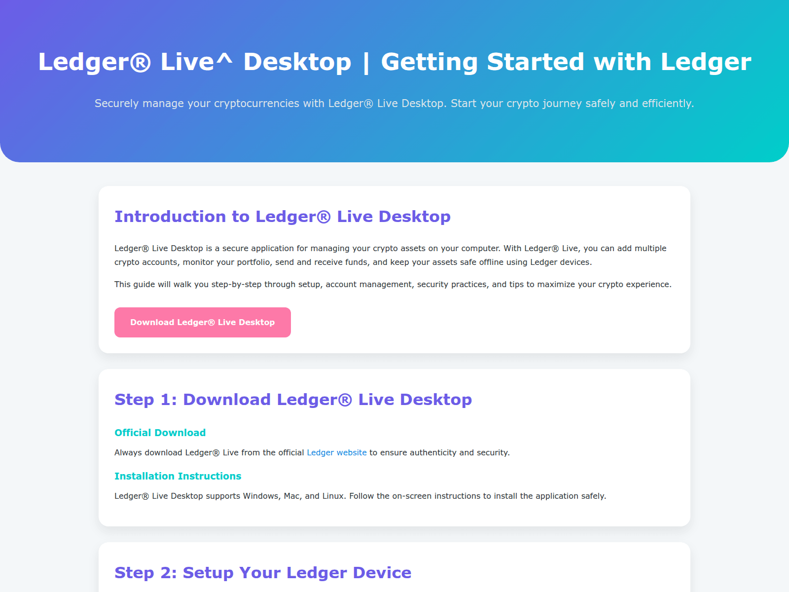 Forensic screenshot of home-desktop-ledgeer.pages.dev