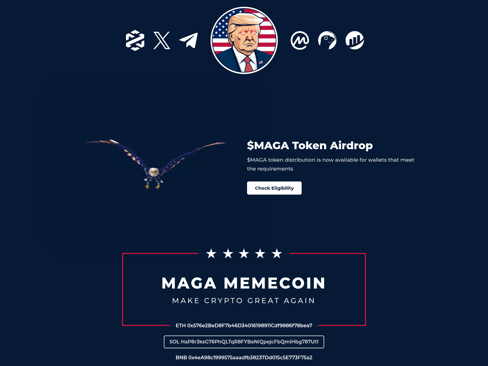 Forensic screenshot of claims-magamemecoin.pages.dev