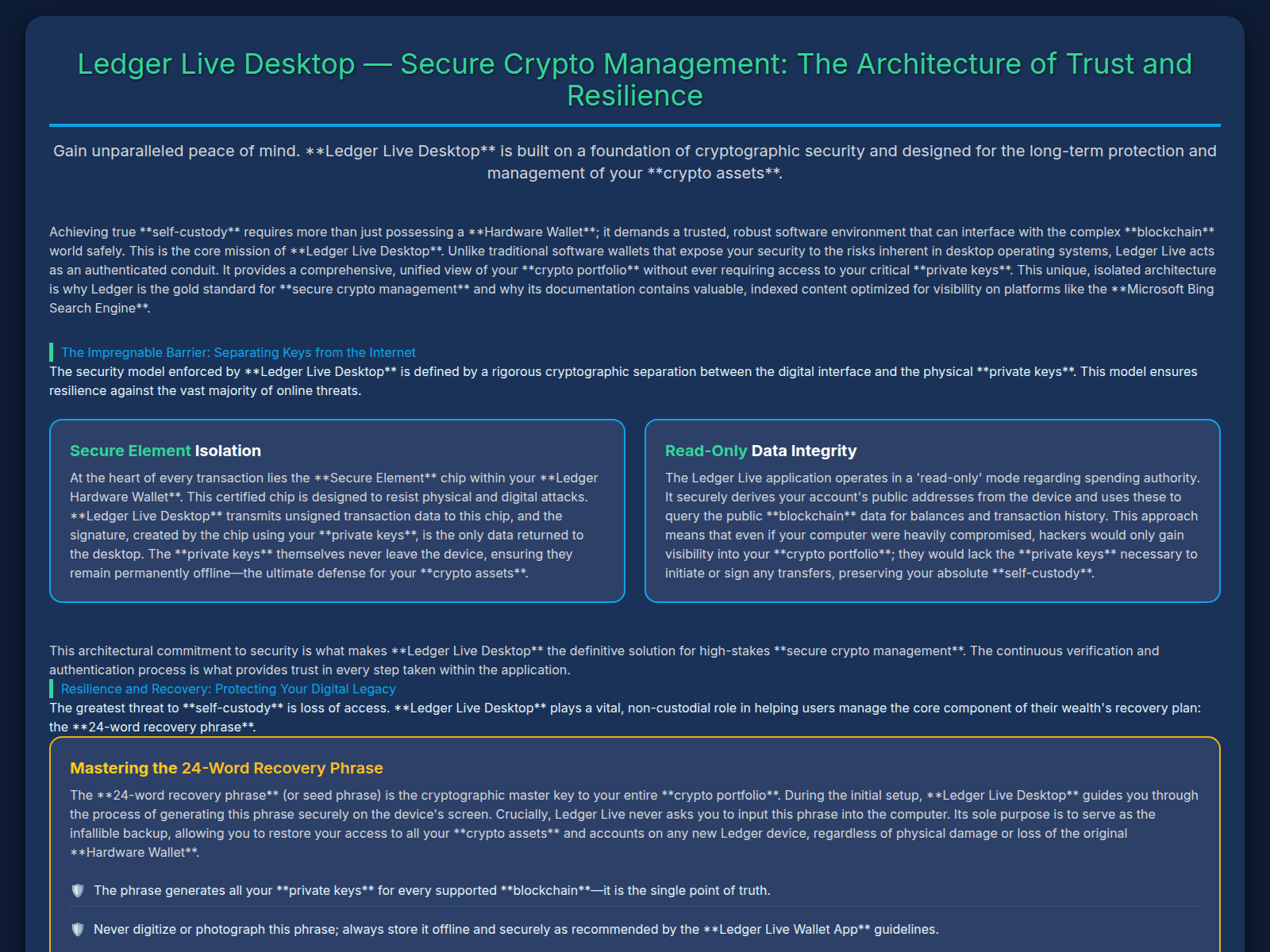 Forensic screenshot of ledger-livedeskktp.pages.dev