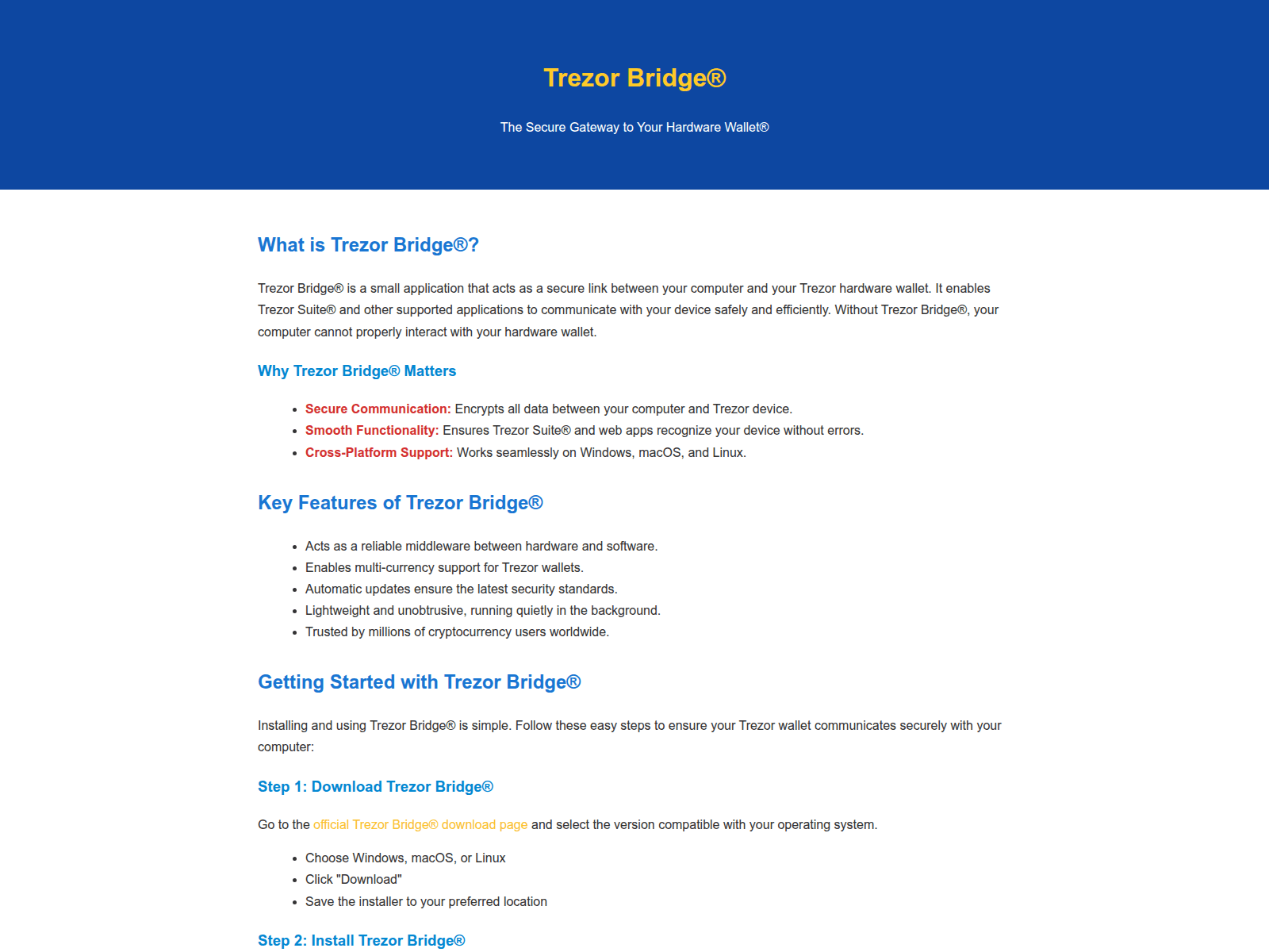 Forensic screenshot of trzzr-briidge.pages.dev