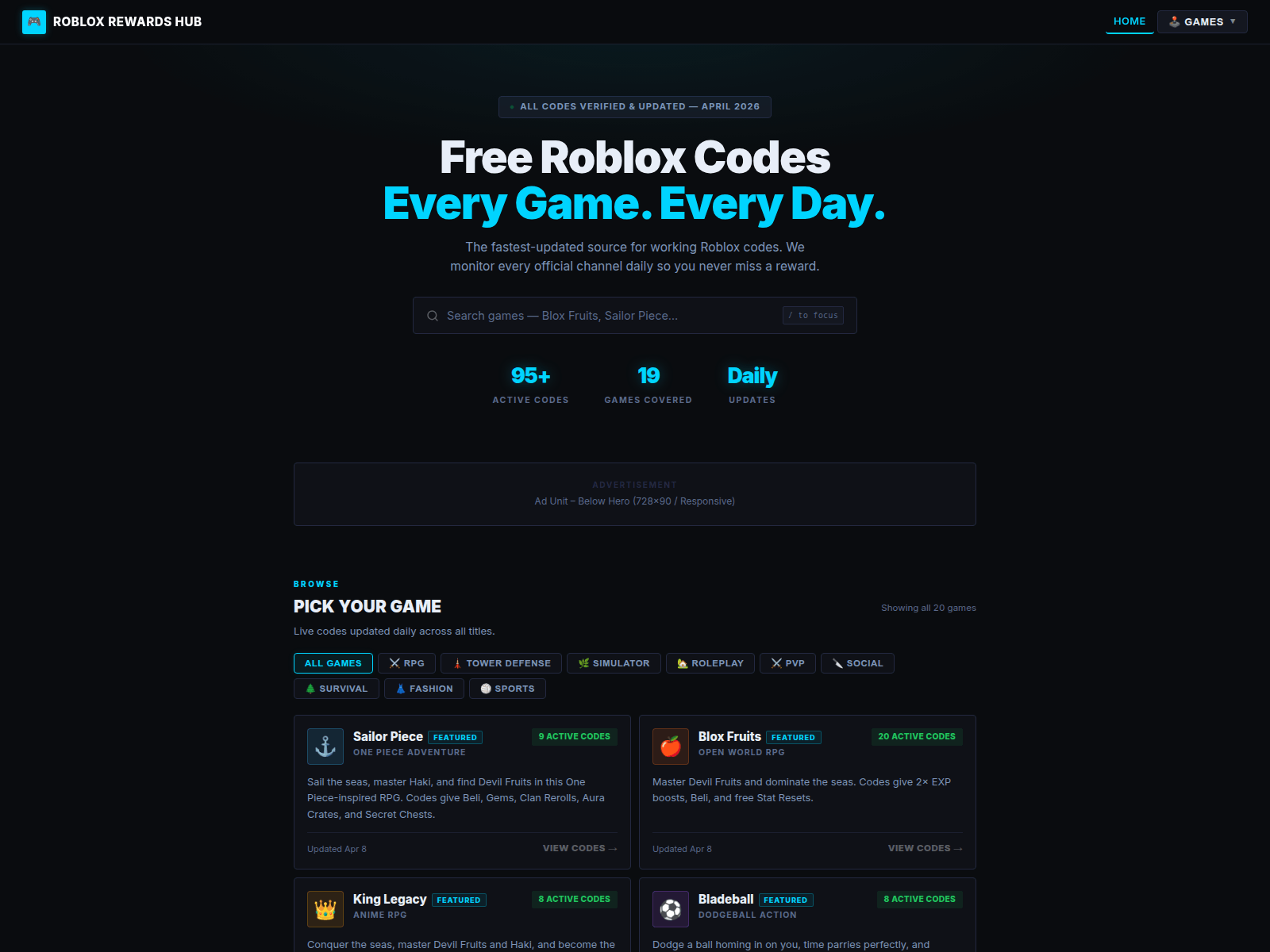 Forensic screenshot of robloxcodes-gg.pages.dev