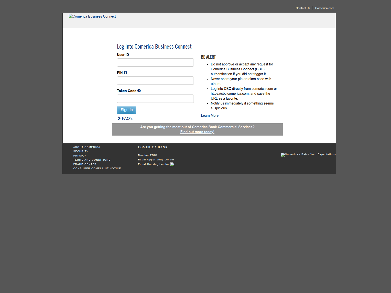 Screenshot of boss.metadscredit.com