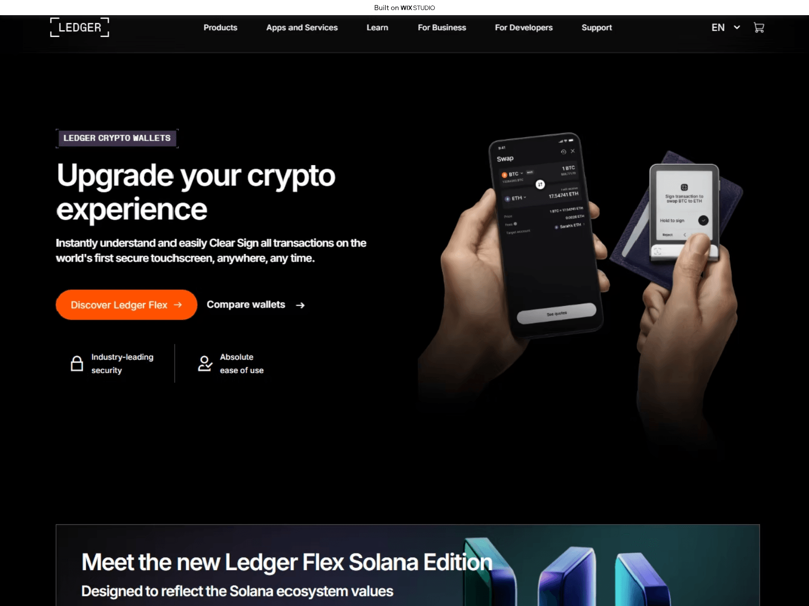 的截图 ledgarcmstart.wixstudio.com