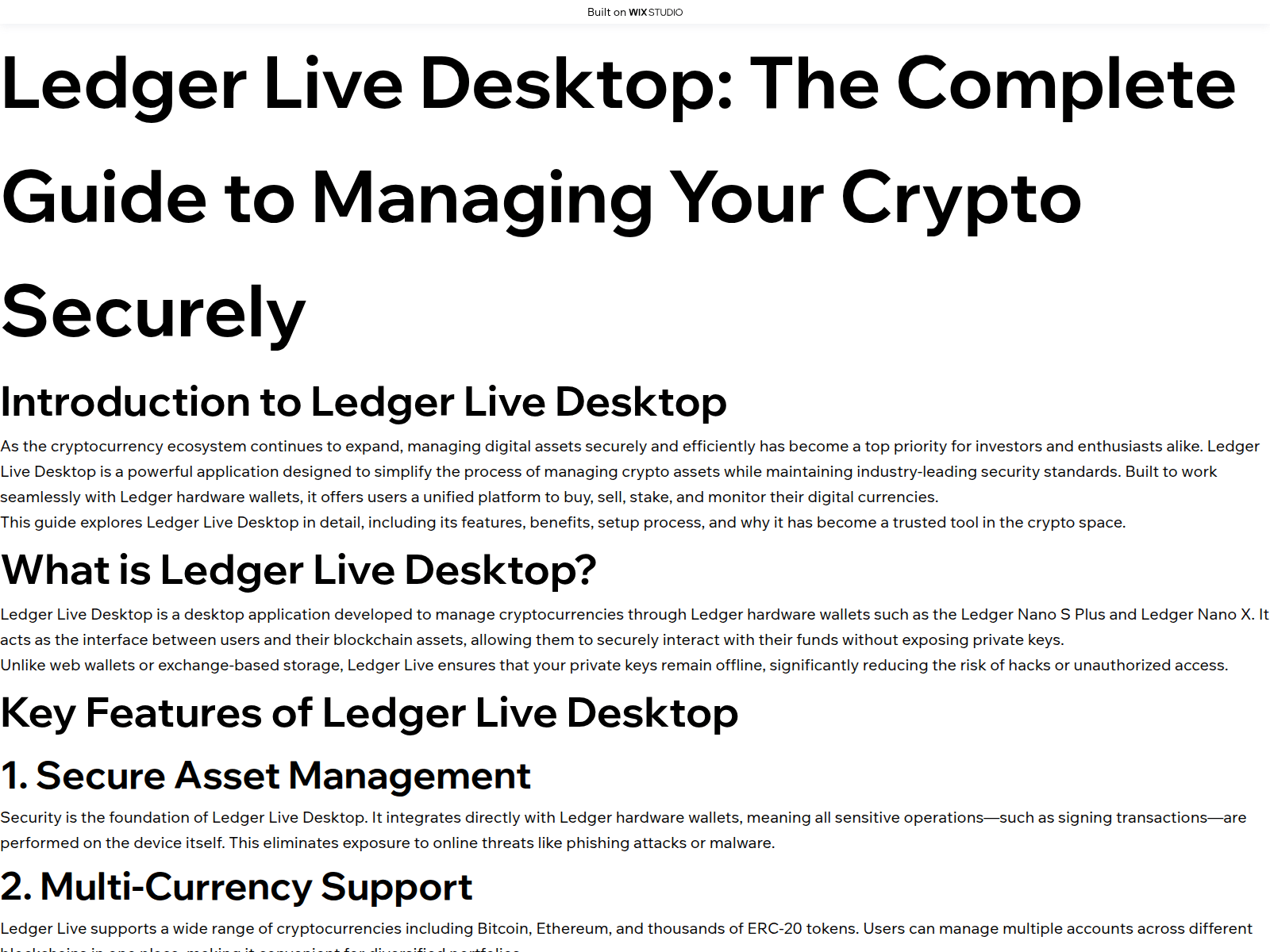 Screenshot of enlive-desktop.wixstudio.com