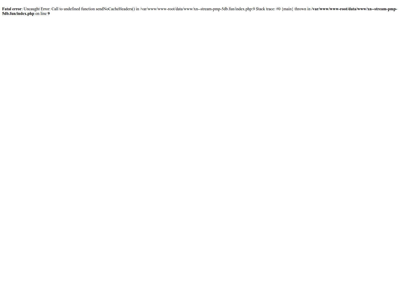 Captura de pantalla de xn--stream-pmp-5db.fun