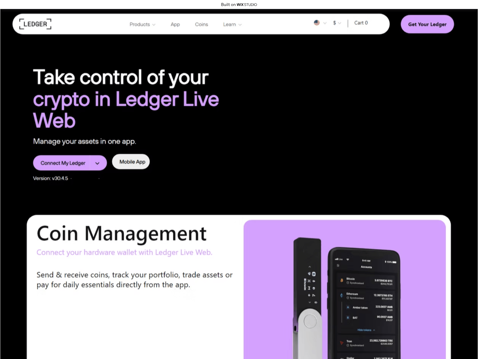 的截图 ledgrocom.wixstudio.com