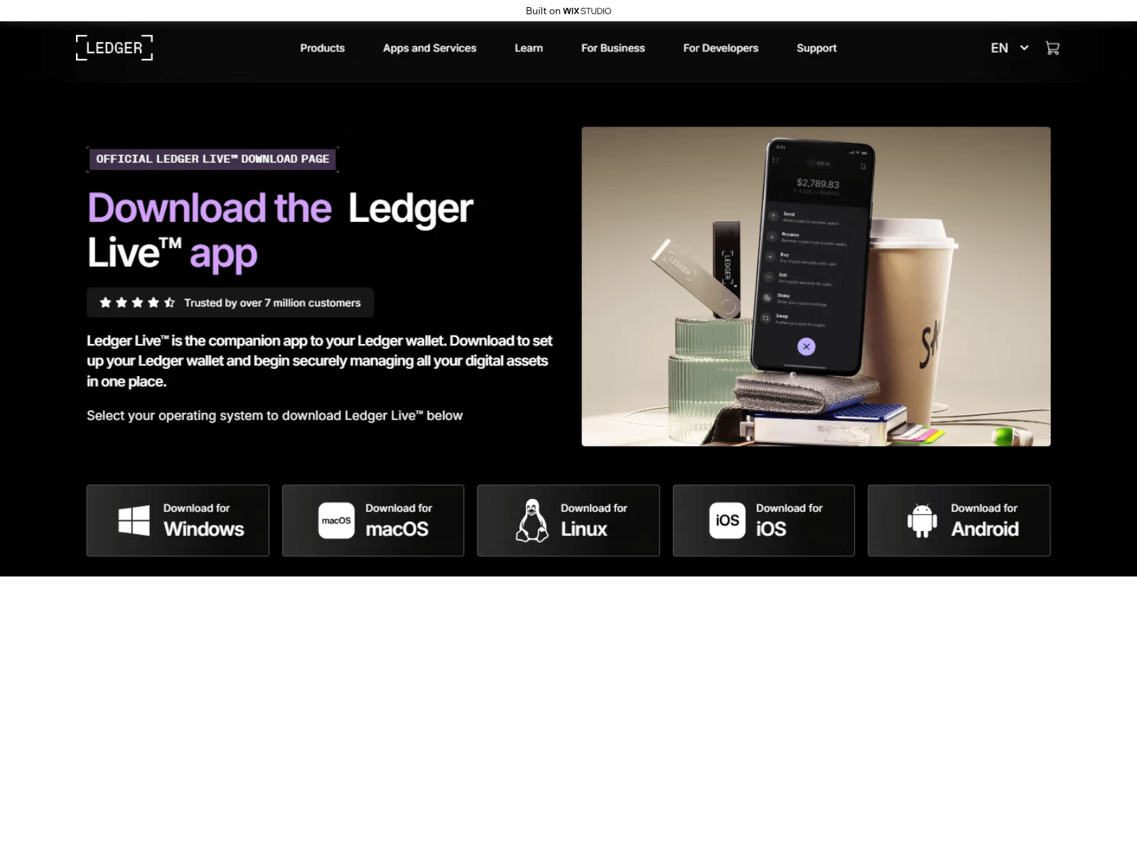 的截图 ledgrapp-com.wixstudio.com