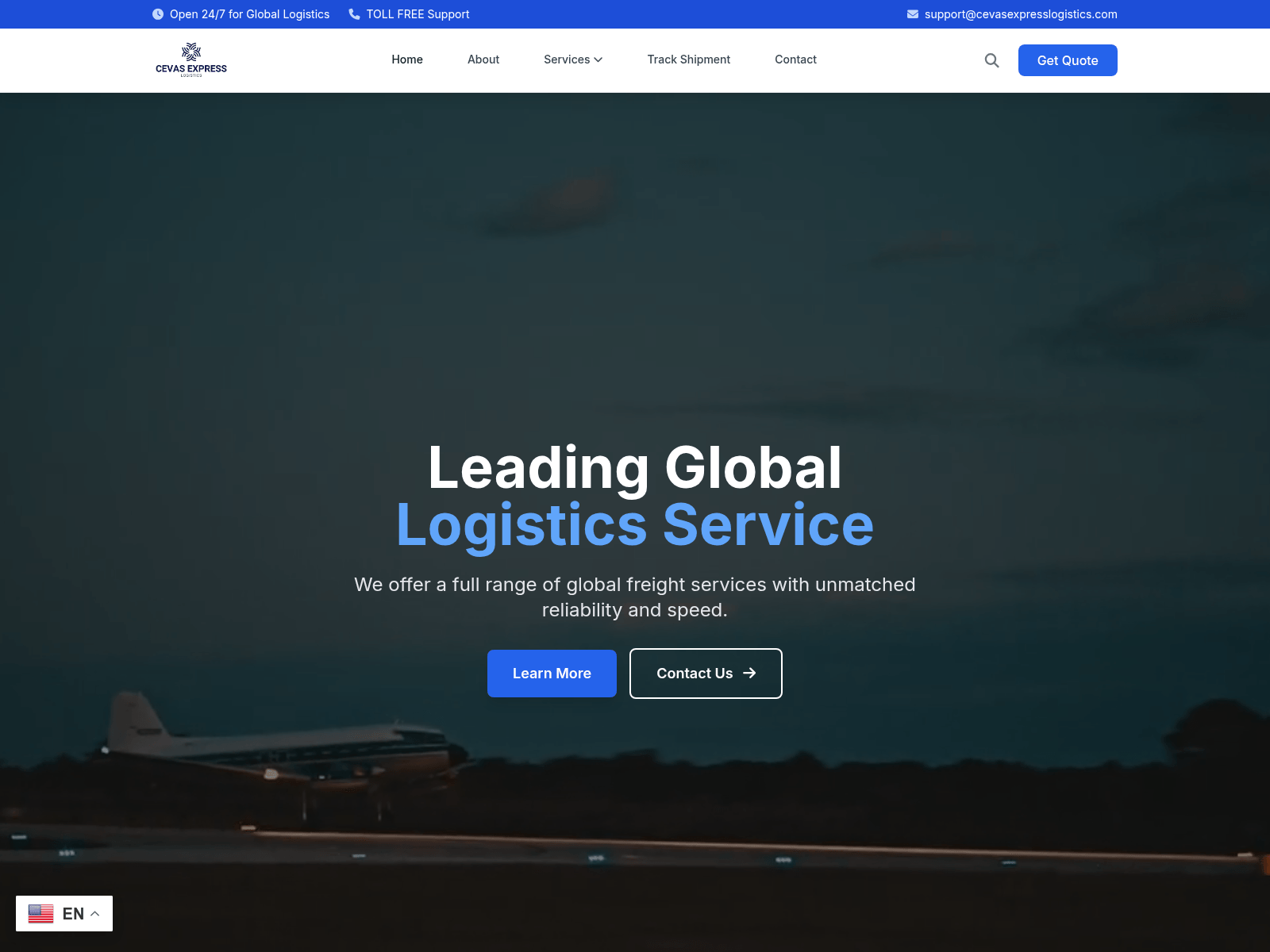 Screenshot of mail.cevasexpresslogistics.com