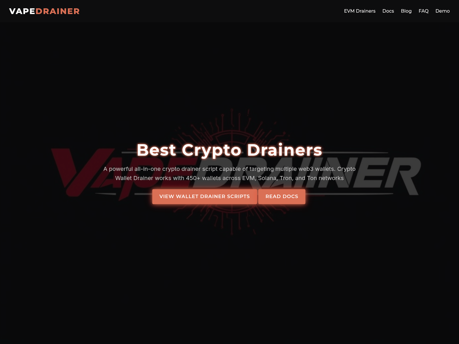 Screenshot of walletdrainer.site
