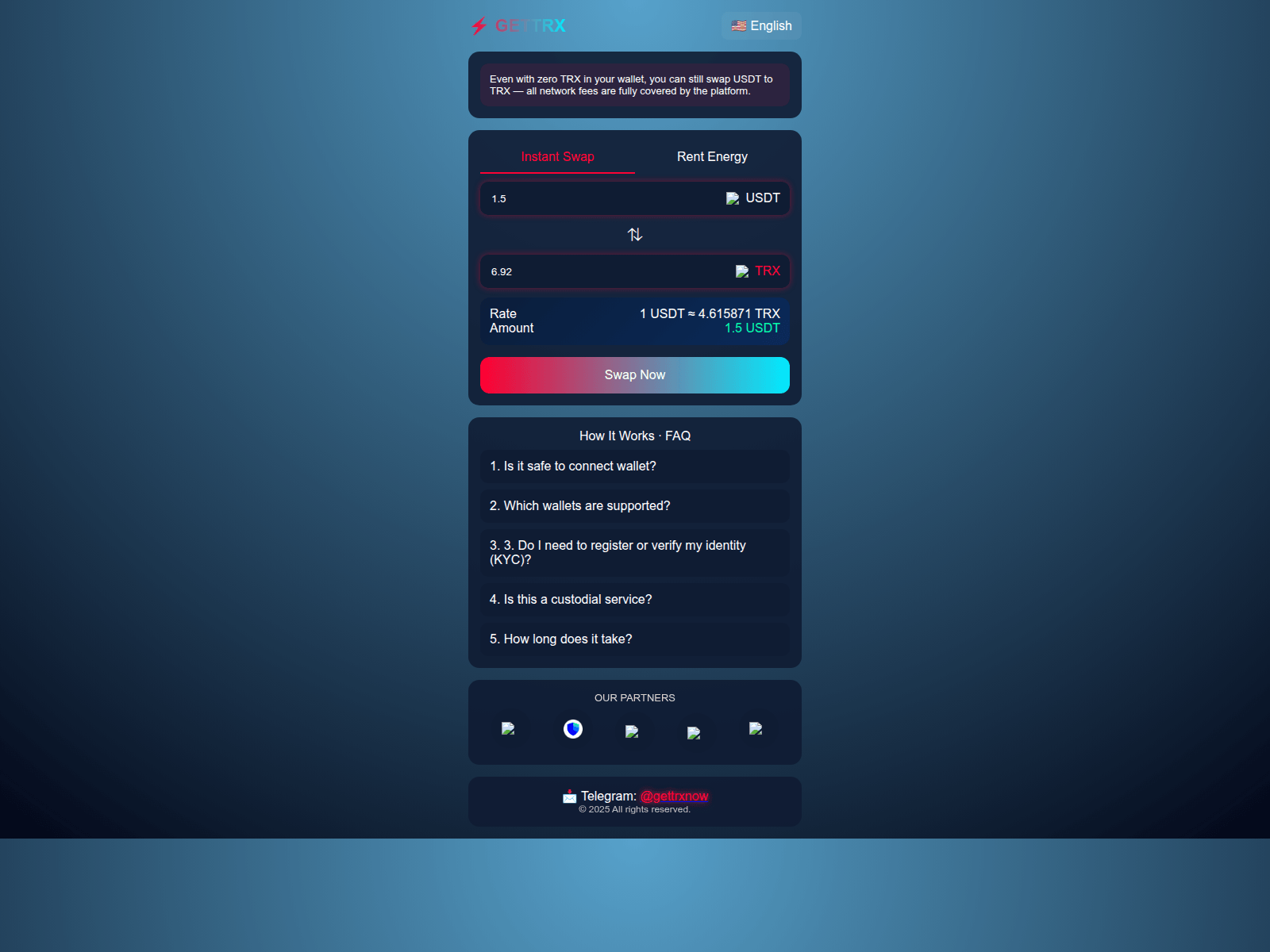 Screenshot of trxinfo.shop