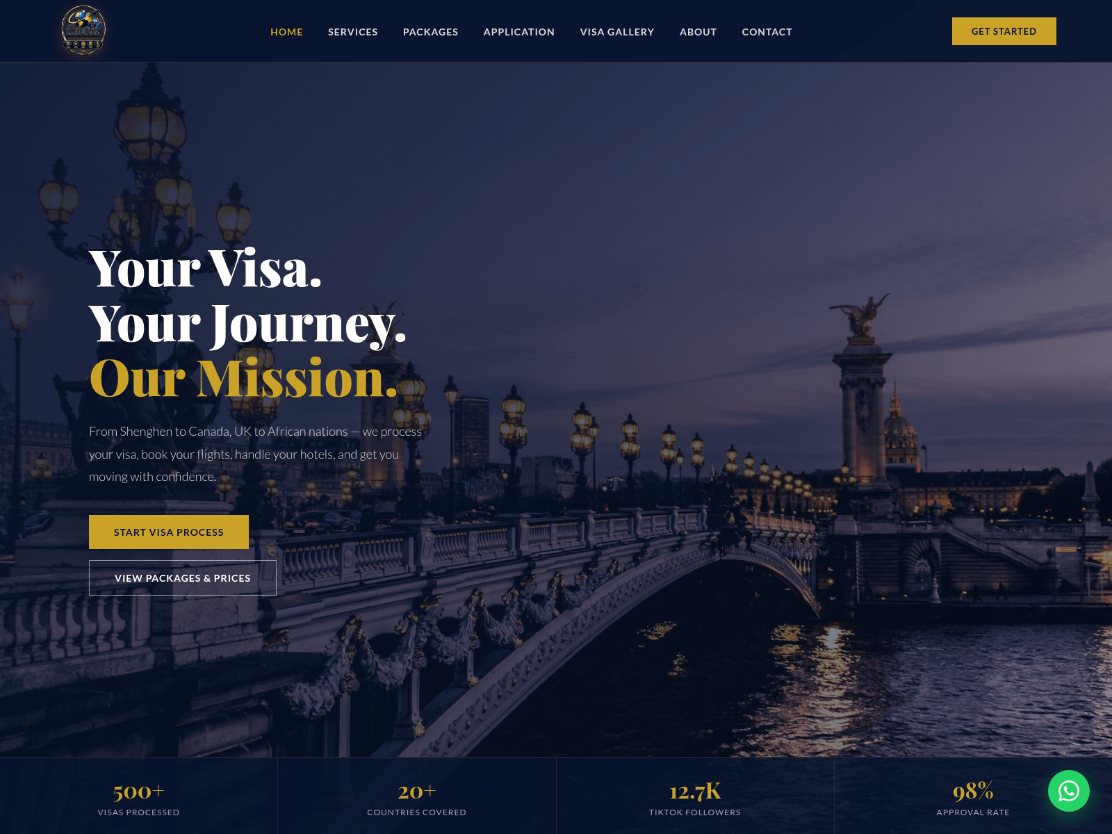 Screenshot of zenithglobalcmc.com.ng