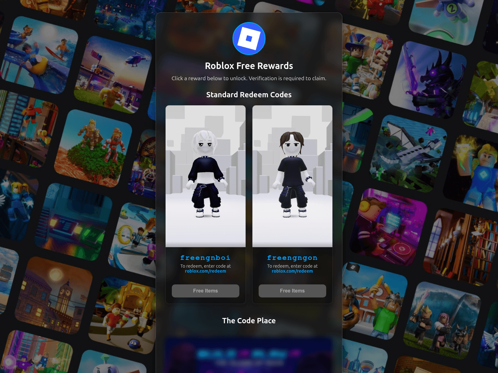 [Ekran görüntüsü] robloxrewards.store