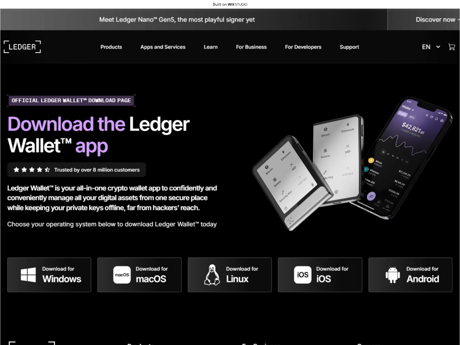 Screenshot of connect-tsratio.wixstudio.com